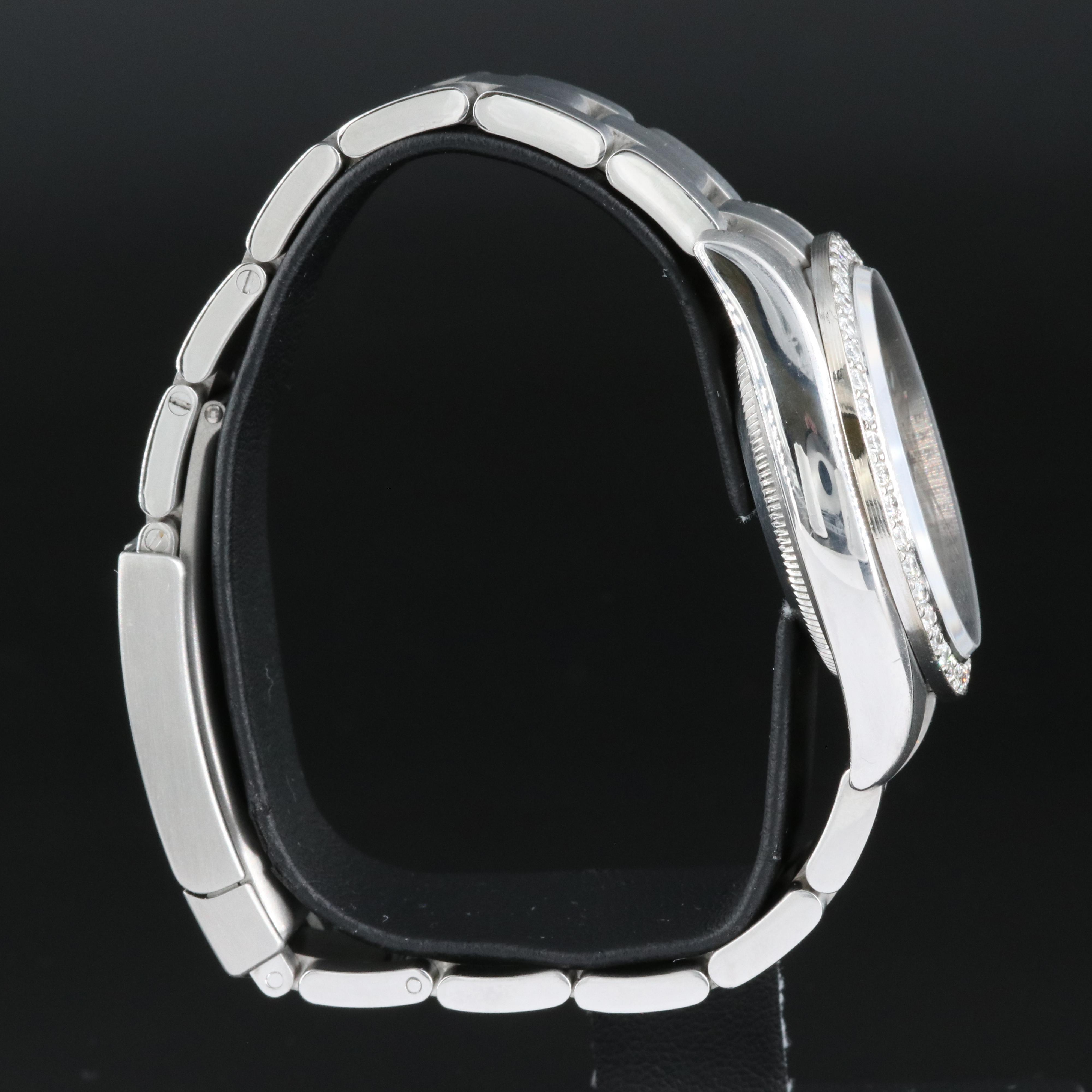 2006 Rolex Air-King 1.54 CTW Diamond Bezel Watch