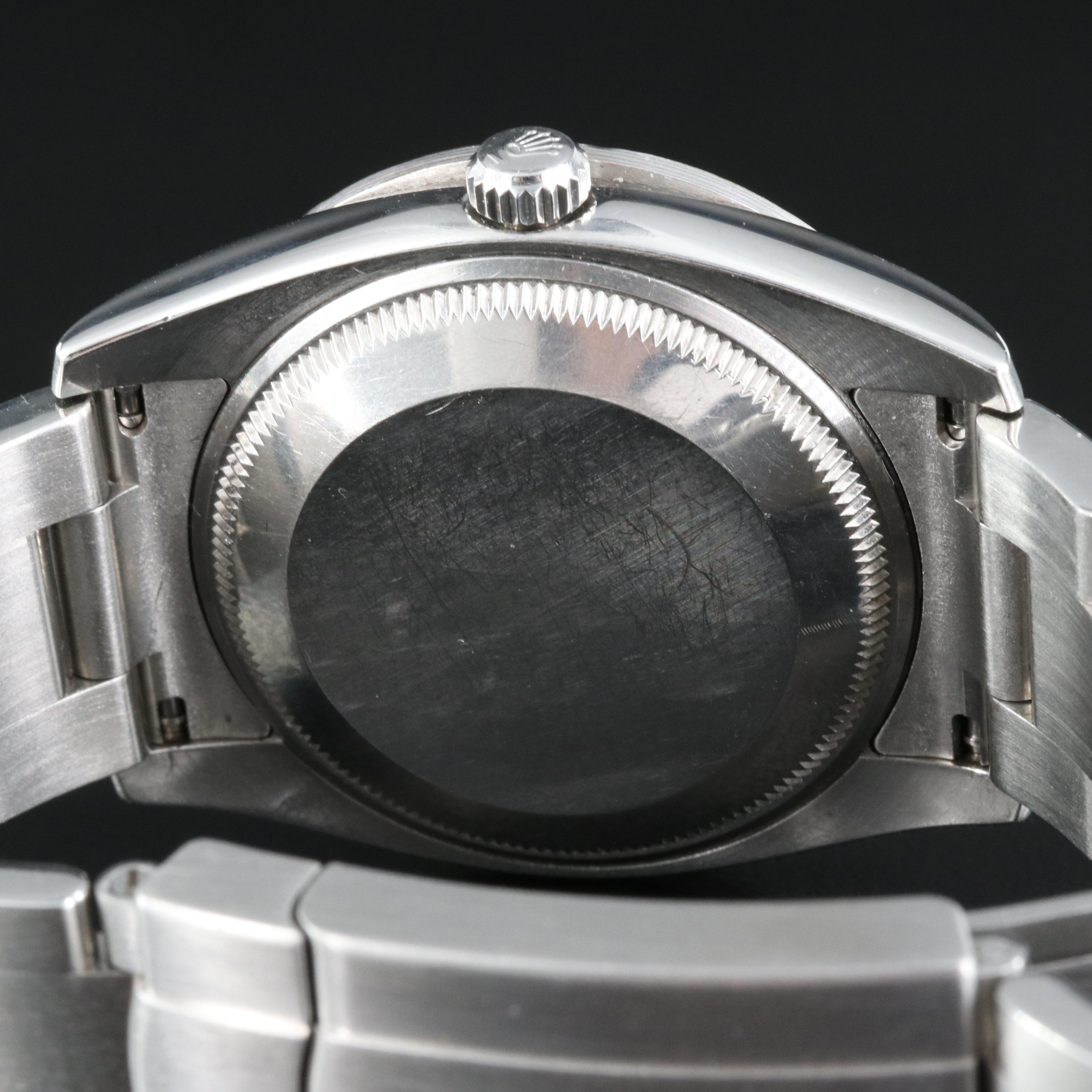 2006 Rolex Air-King 1.54 CTW Diamond Bezel Watch