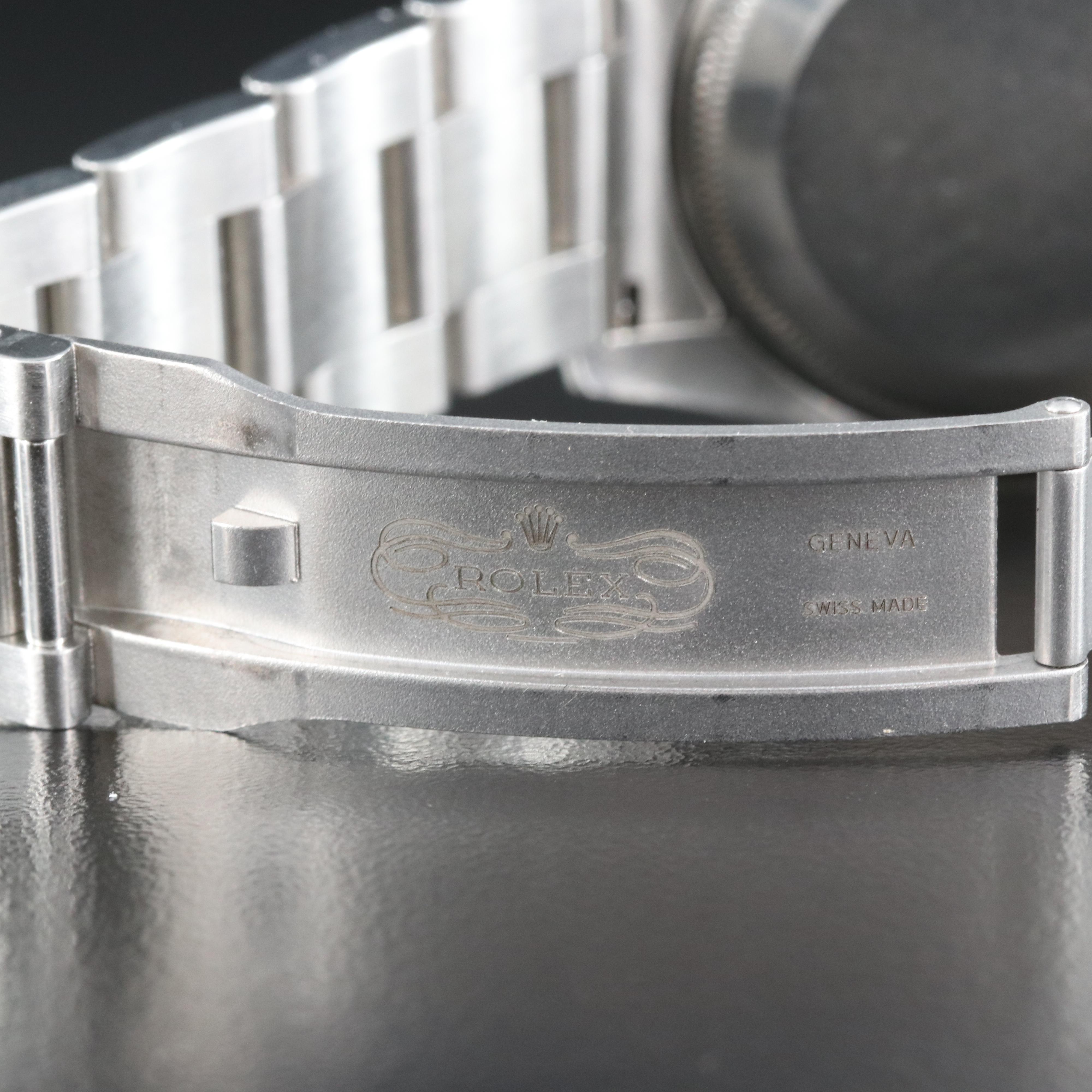 2006 Rolex Air-King 1.54 CTW Diamond Bezel Watch