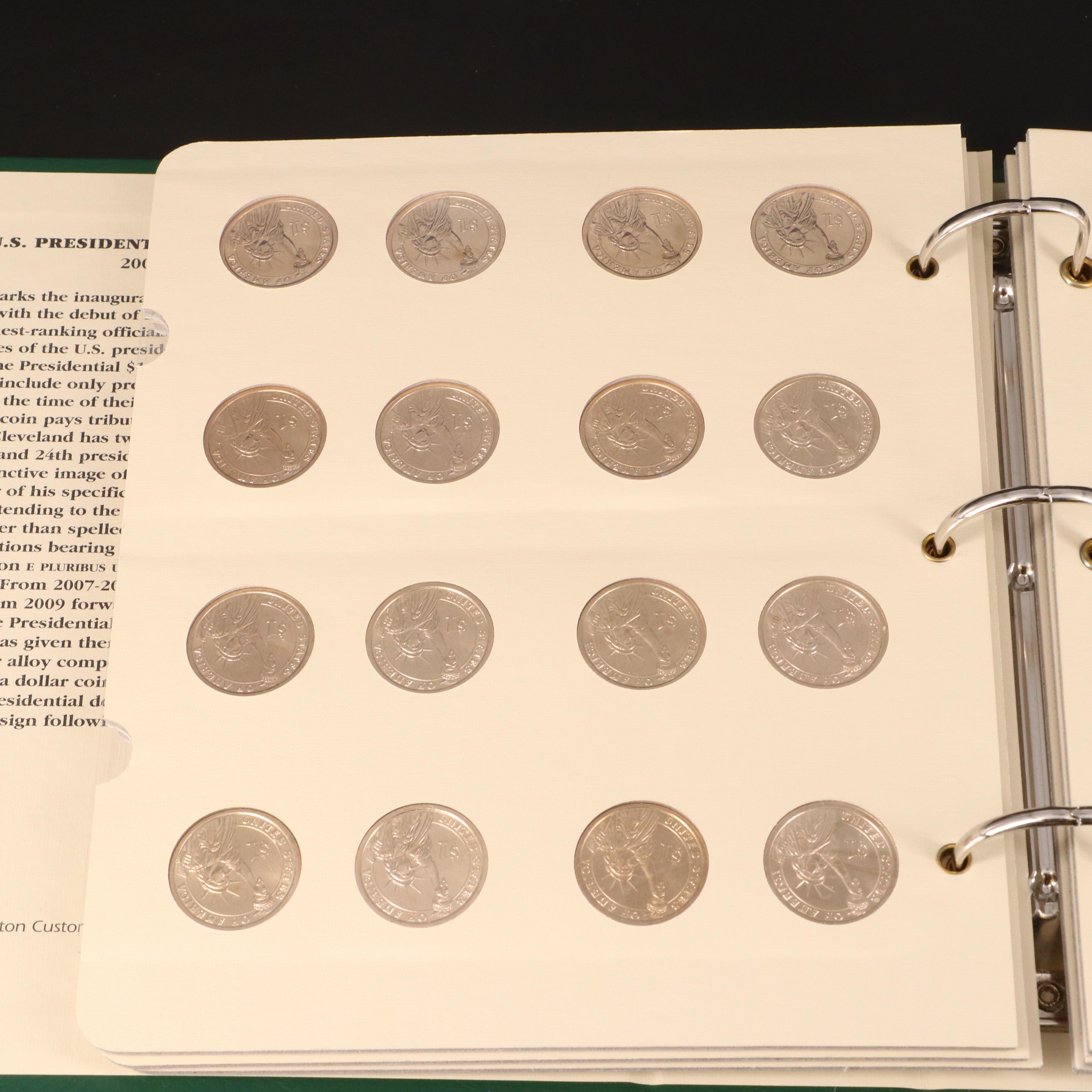 Eighty Different Presidential Dollar Coins