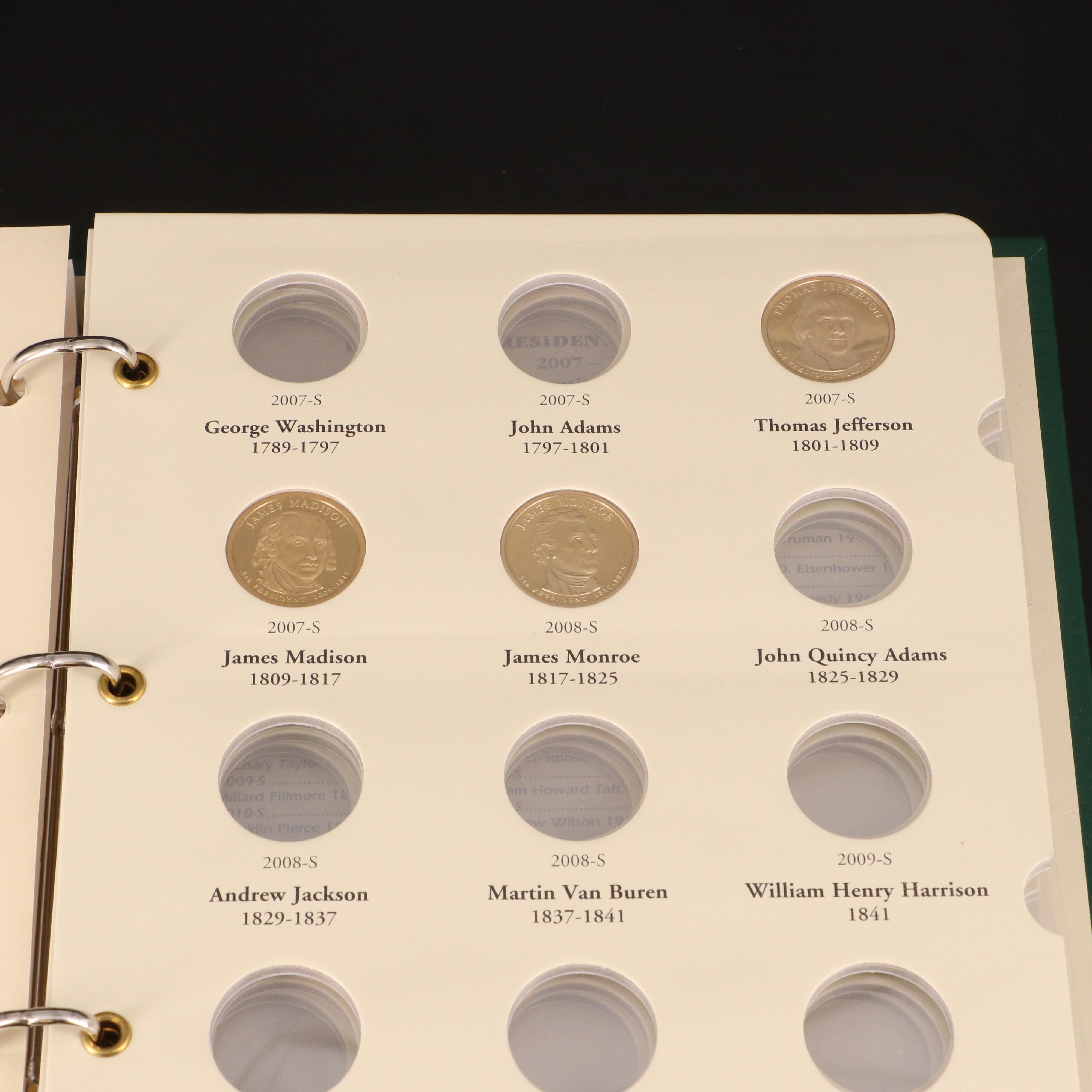 Eighty Different Presidential Dollar Coins