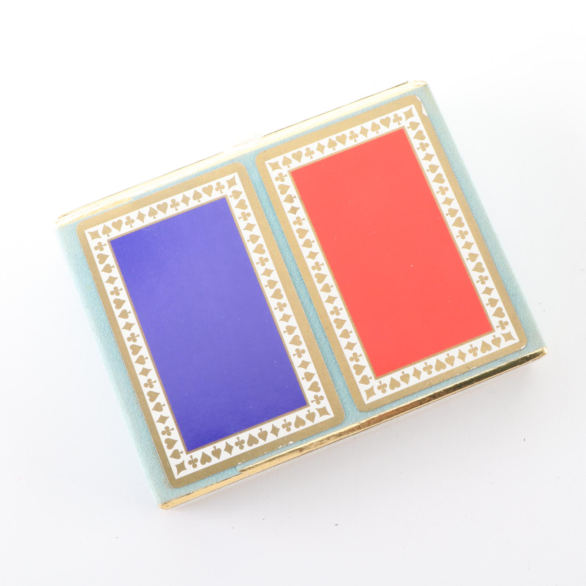 Tiffany & Co. Cased Playing Cards