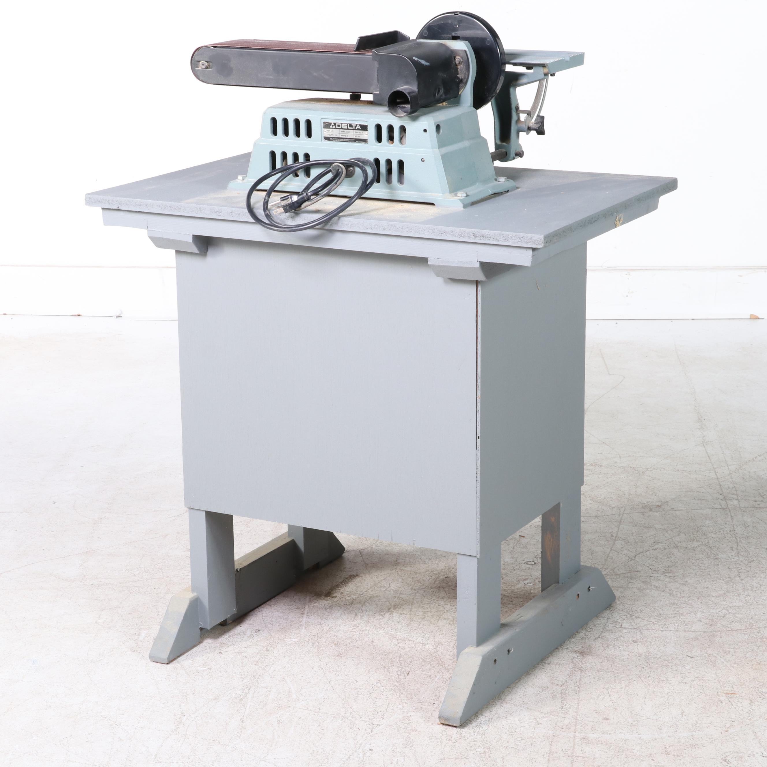 Delta 4" Belt/6" Disc Sander on Stand