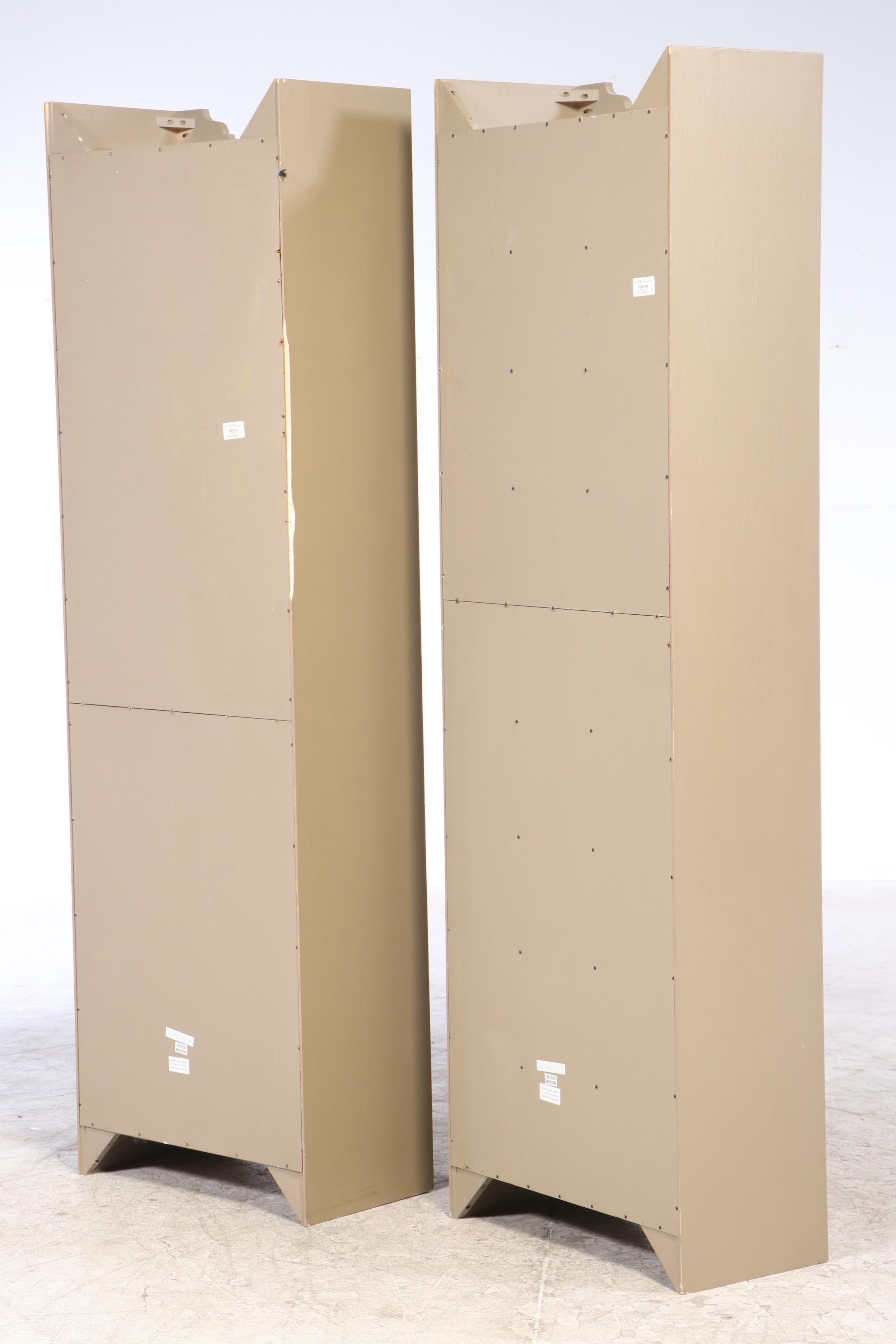 Ballard Designs "Sarah Storage Tower" Painted Closet Cabinets