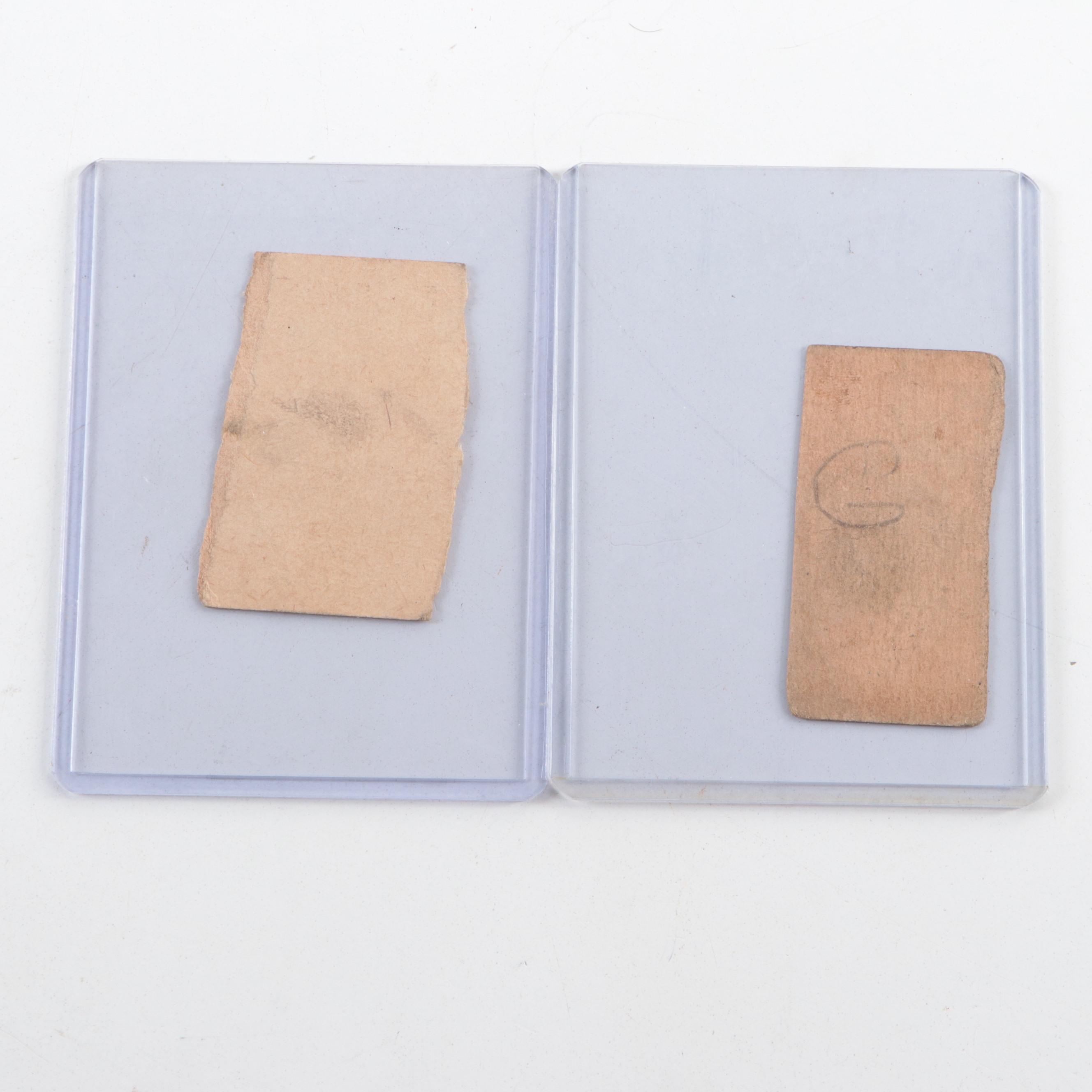 1926 W512 Grover Alexander #2 St. Cubs N.L. Hand Cut Baseball Strip Cards