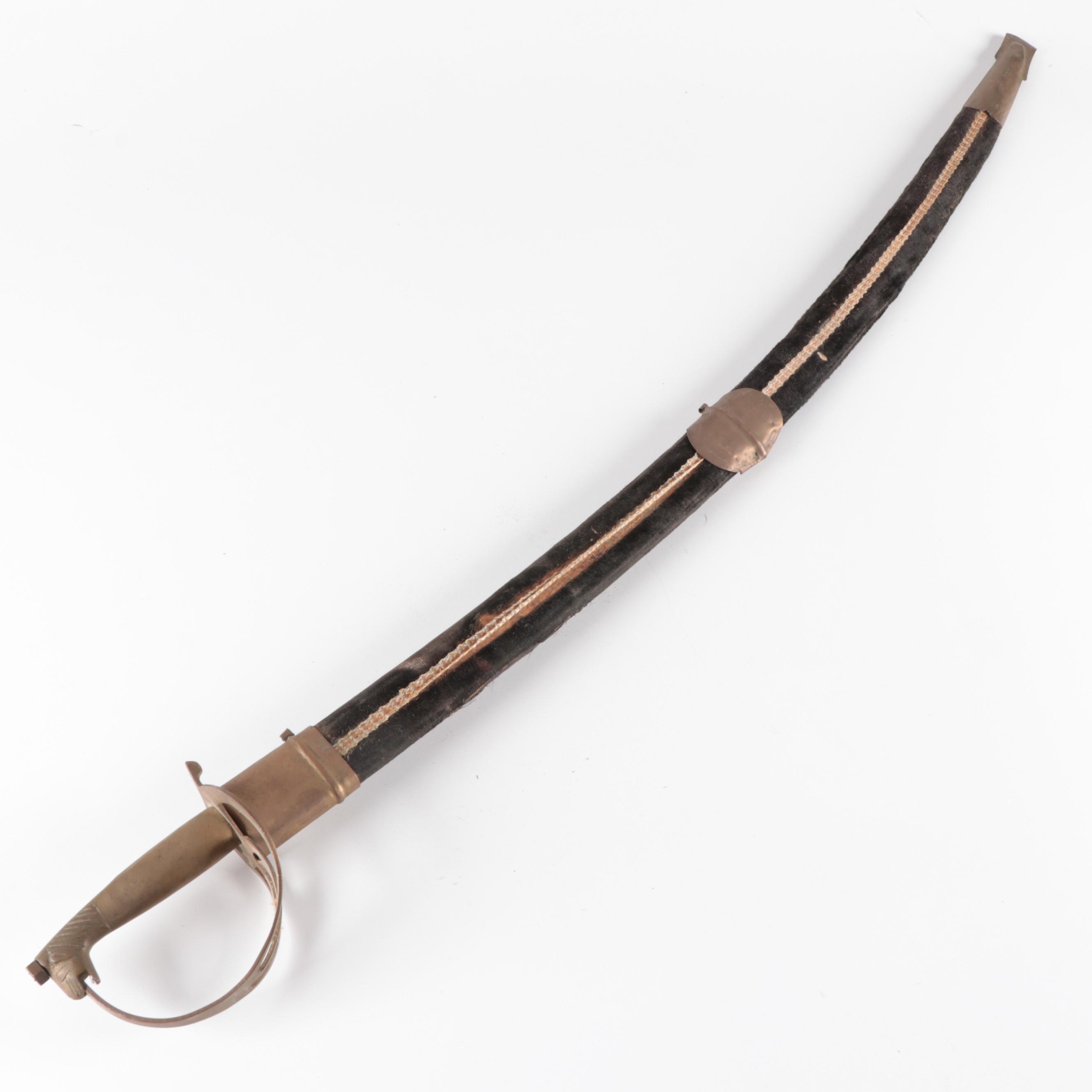 Replica Civil War Cavalry Saber and Indian Sword