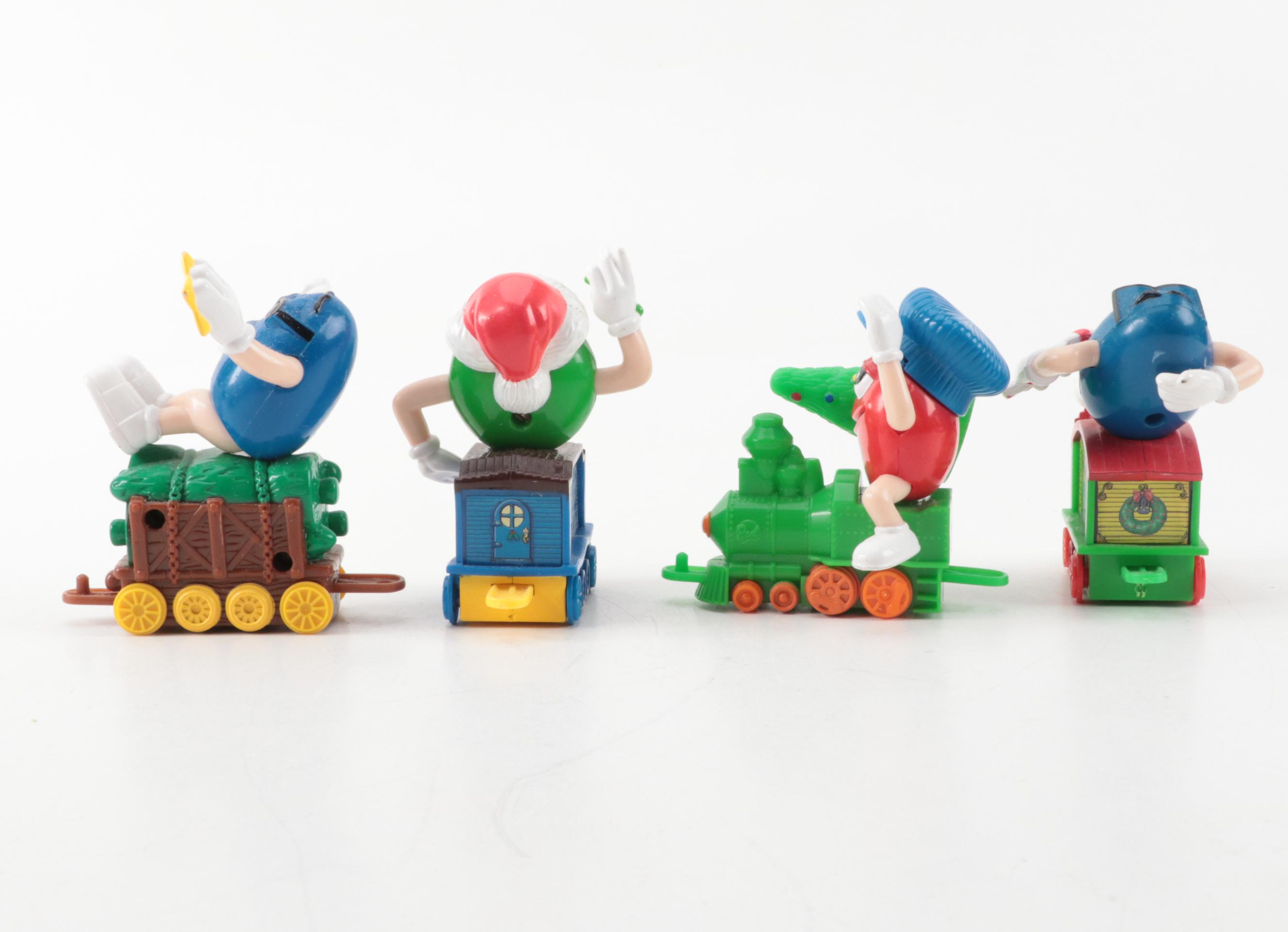 M&M's Christmas Train Car Series 1 Set, Coin Banks and More M&M's Collectables