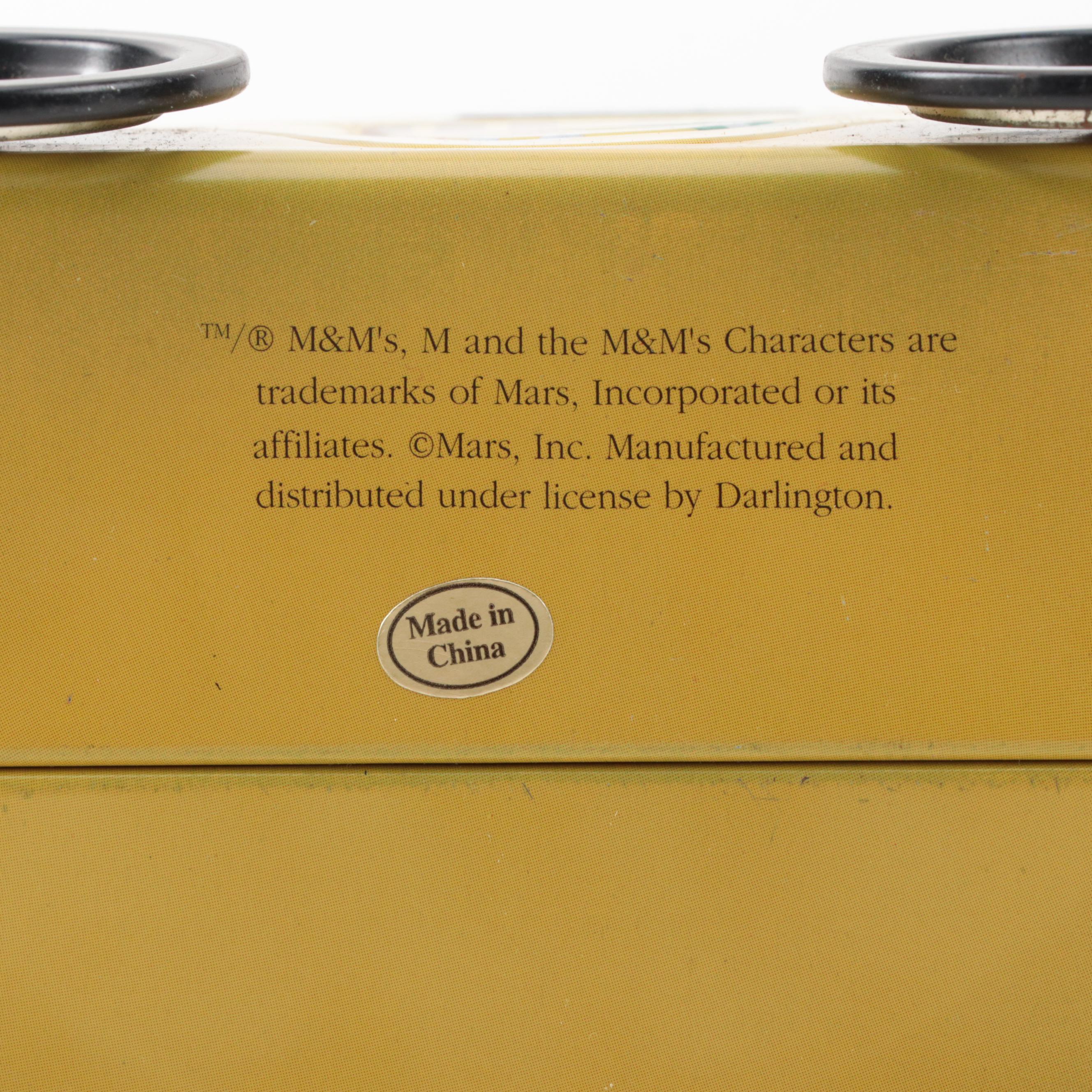 M&M's Christmas Train Car Series 1 Set, Coin Banks and More M&M's Collectables