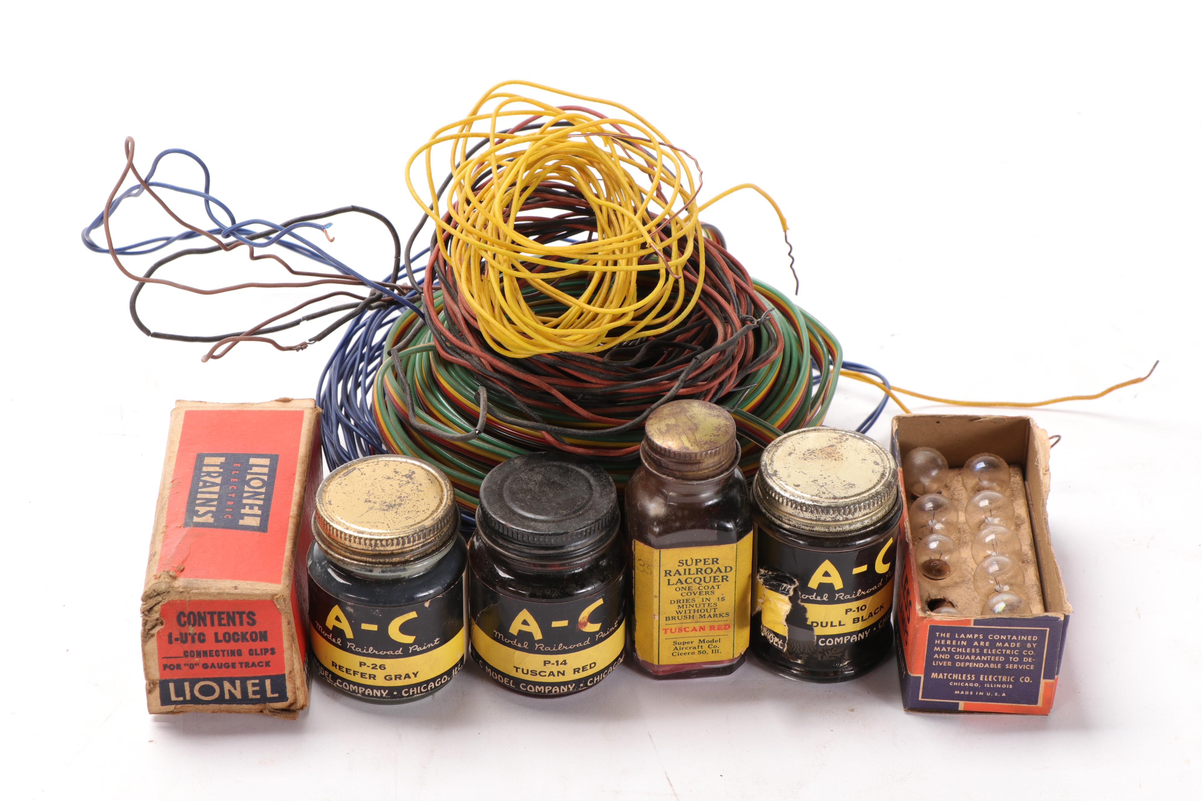 Lionel O Gauge Switches, Tracks, Crossings and Transformers