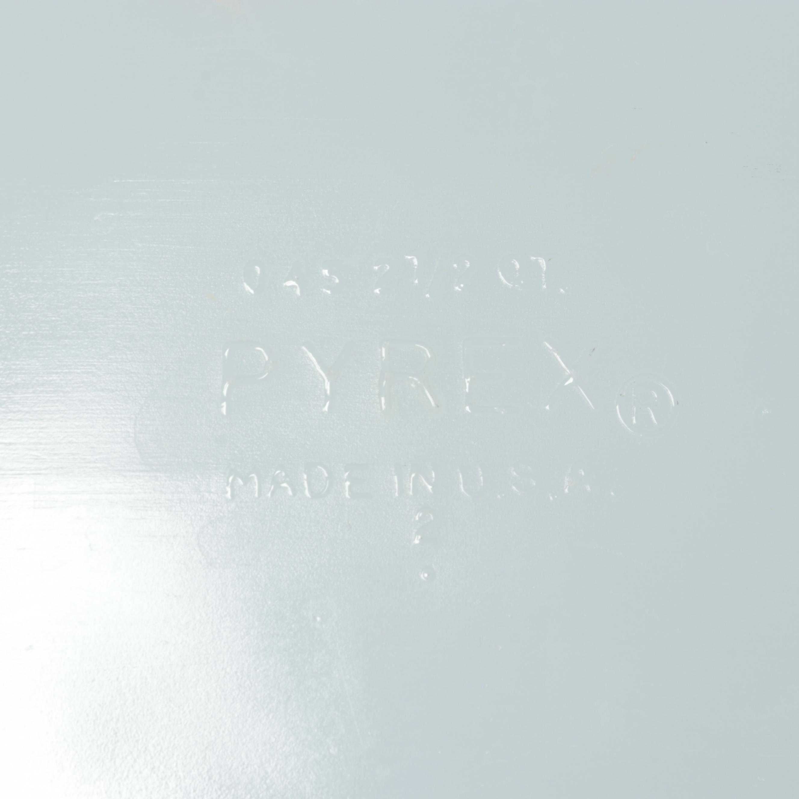 Pyrex "Daisy" Mixing Bowl with "Gooseberry" and More Baking Dishes