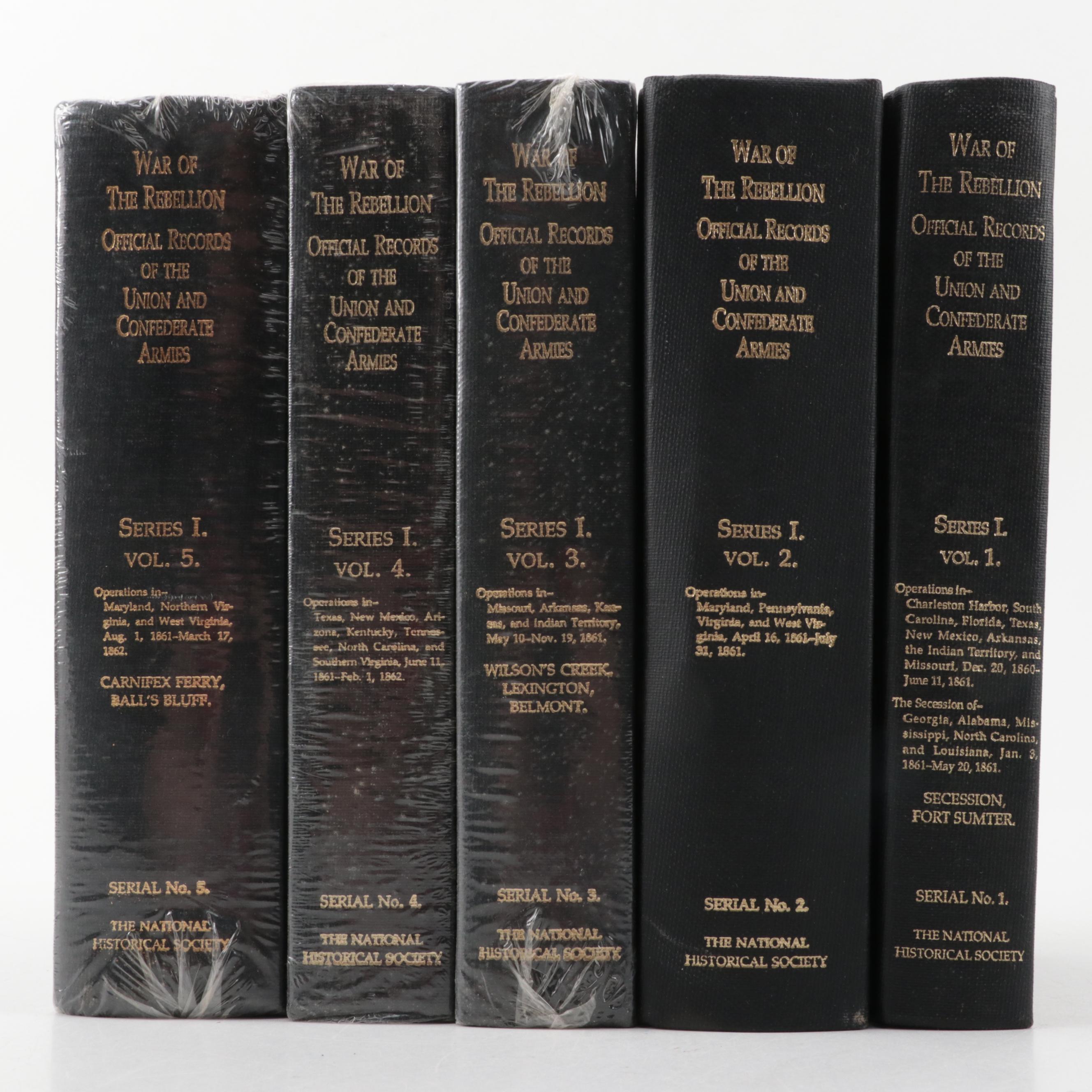 "War of the Rebellion: Official Records" Partial Set by Robert N. Scott, 1985