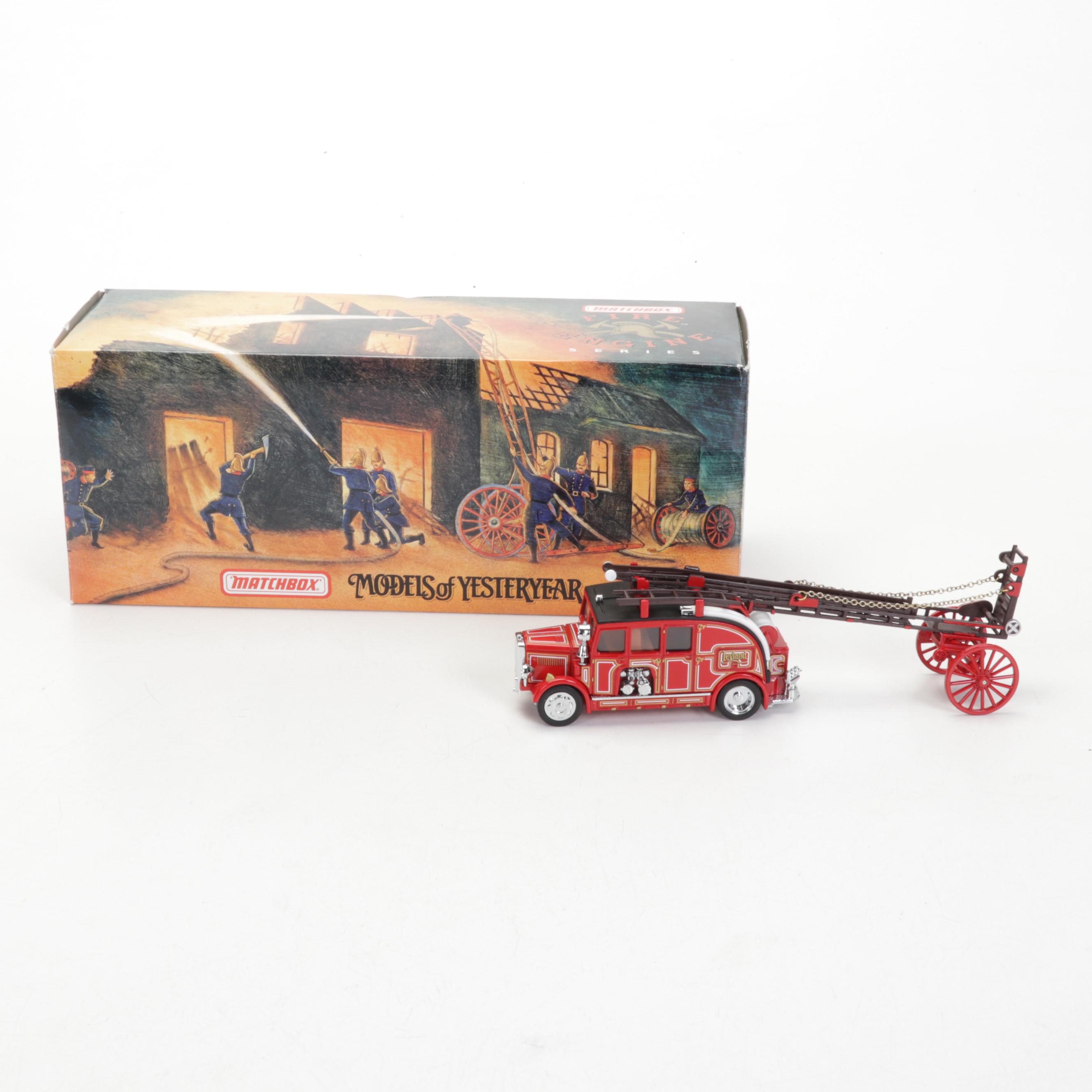 Matchbox and Other Diecast Emergency Vehicle Models