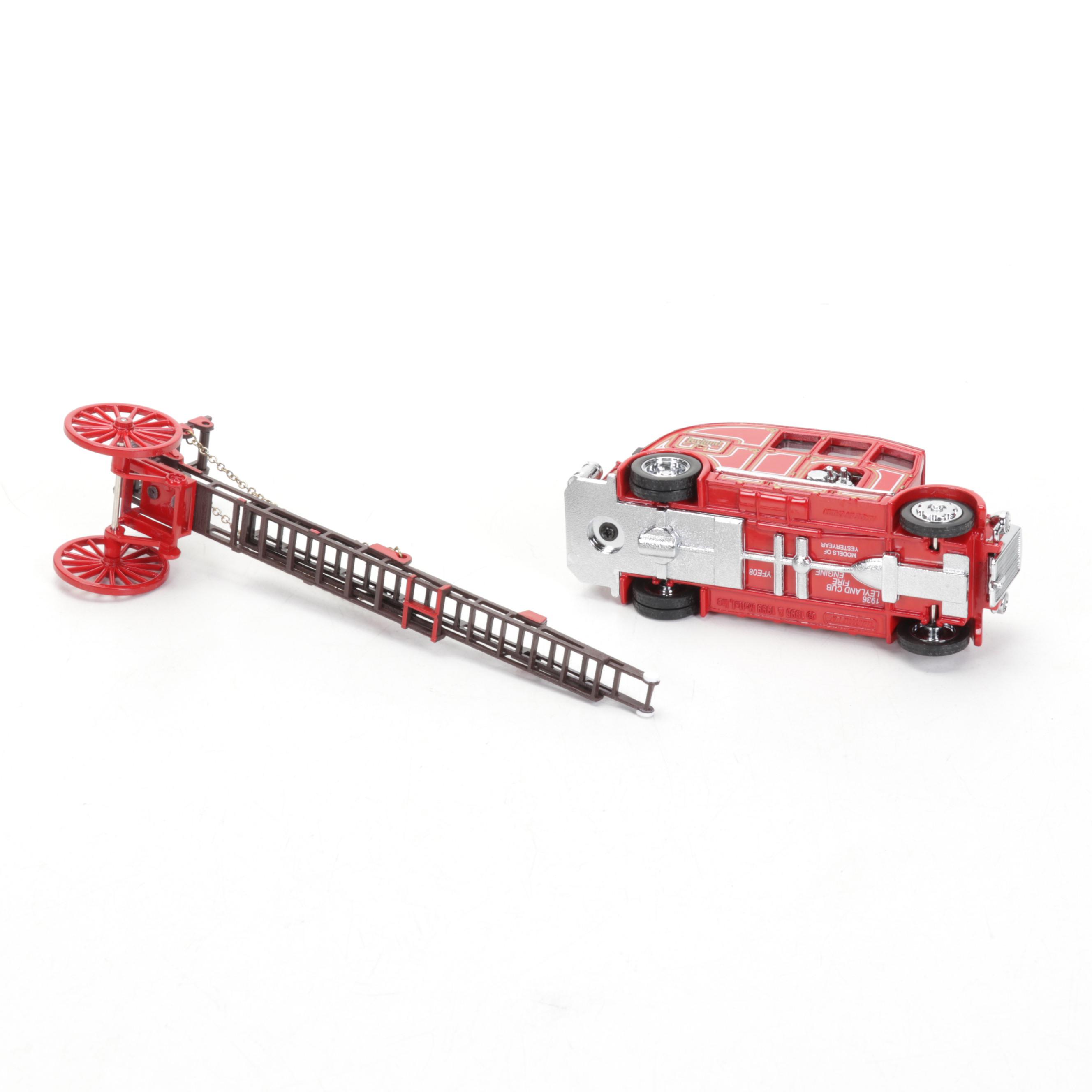 Matchbox and Other Diecast Emergency Vehicle Models