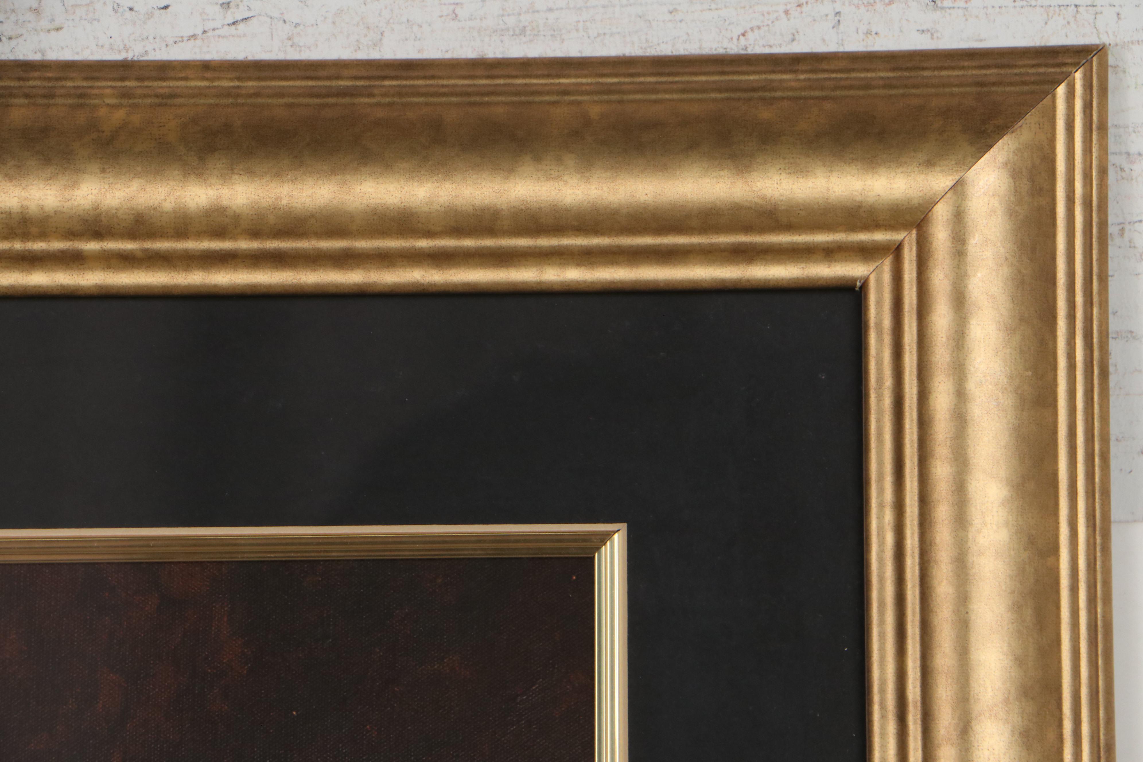 Offset Lithograph After Guy Buffet of Waiters Carrying Perrier-Jouet Champagne