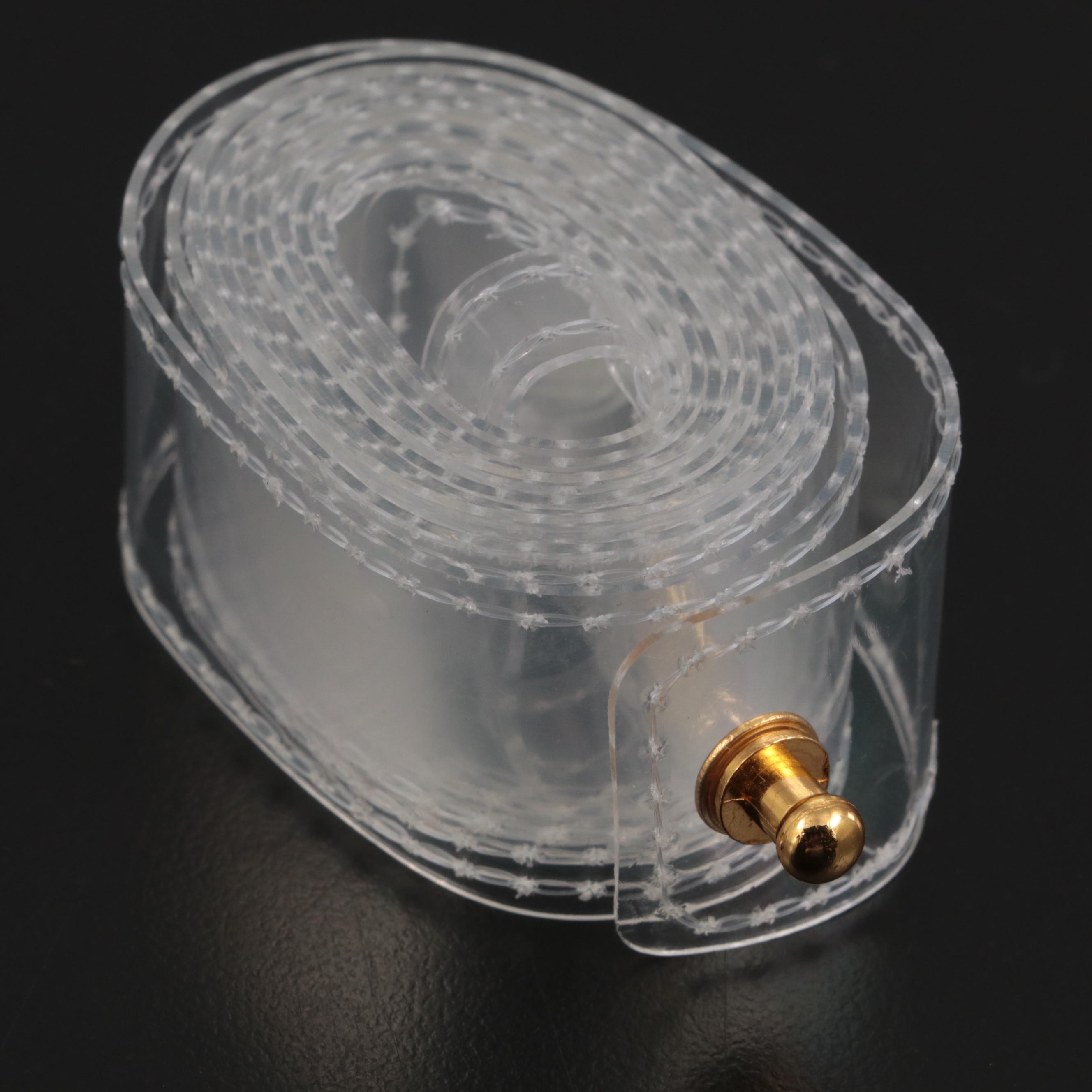 Chanel Beauty Promotional Small Flap Waist Bag in Clear Vinyl