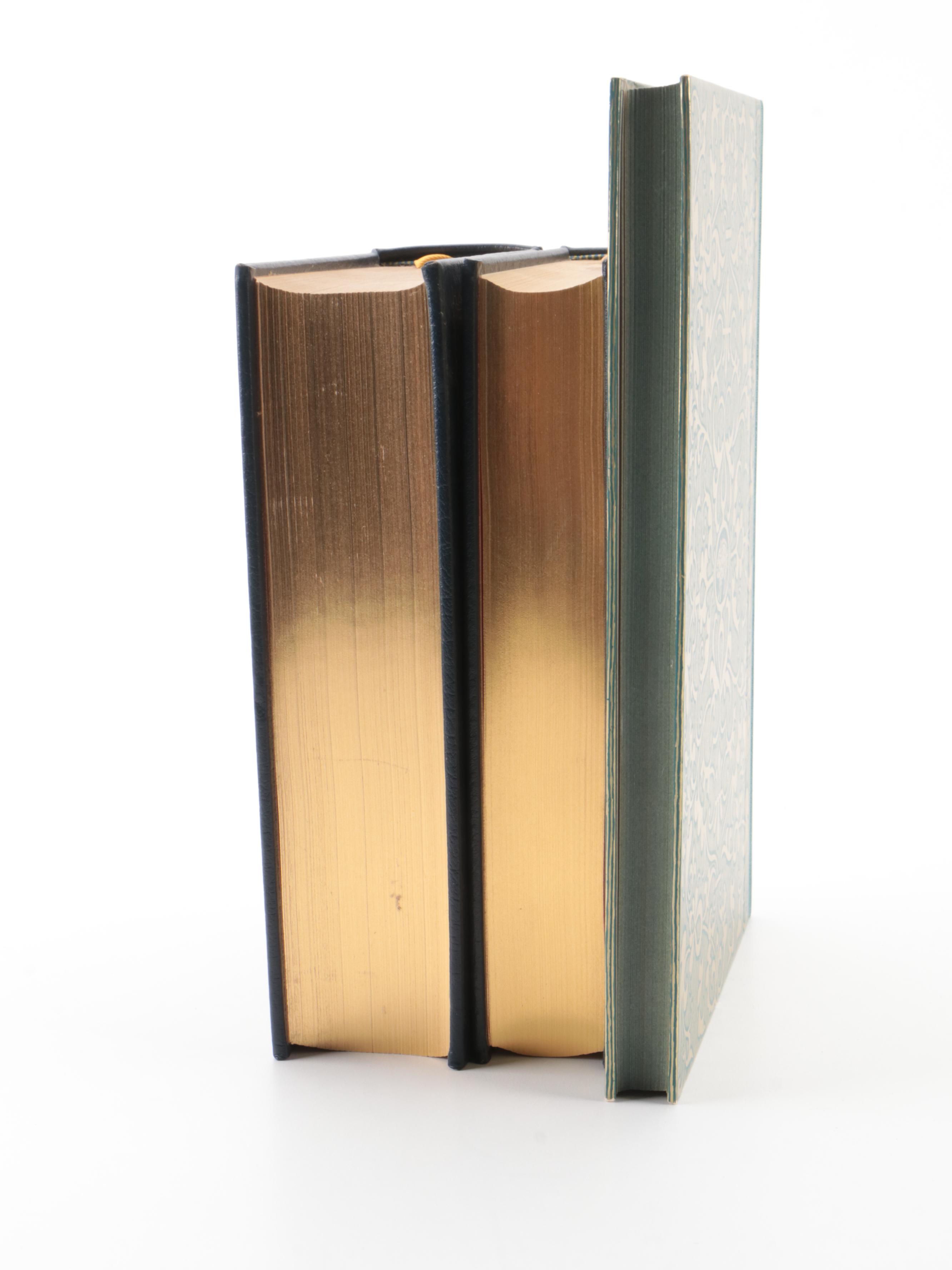 Easton Press Signed Books by Margaret Thatcher and Others