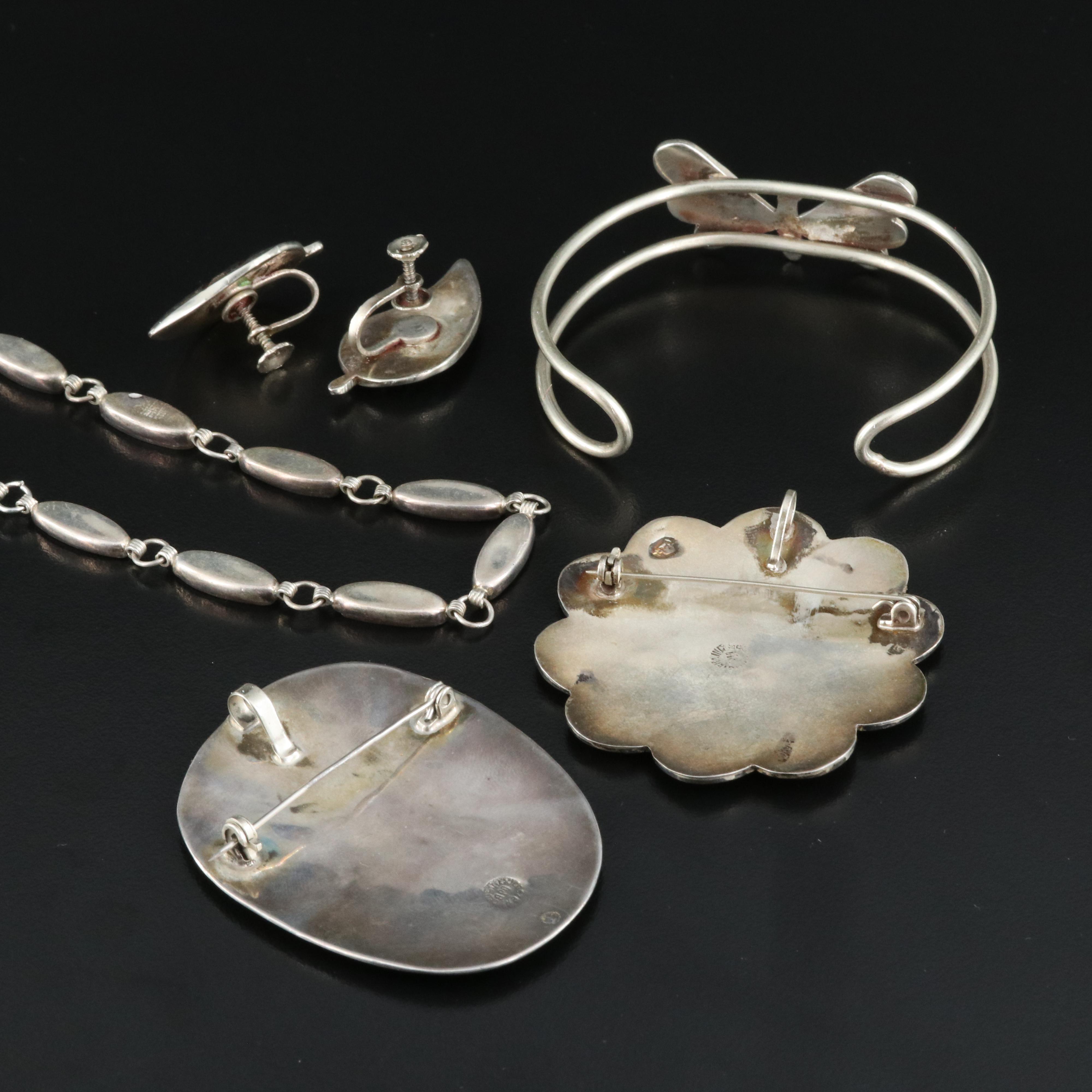 Selected Abalone Jewelry Featured with Sterling Silver