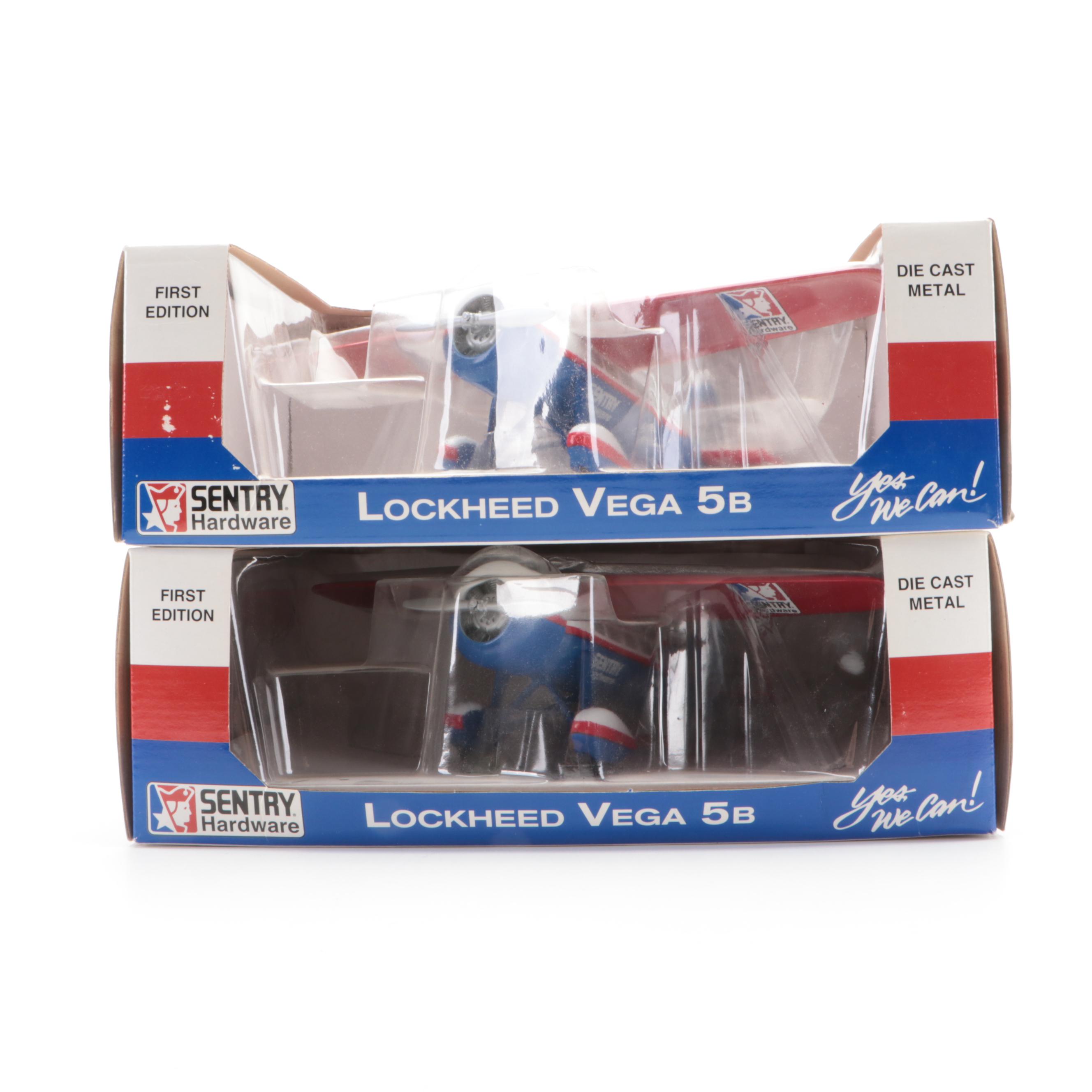 Texaco 1931 Stearman Biplane Diecast Bank with Other Diecast Cars and Banks