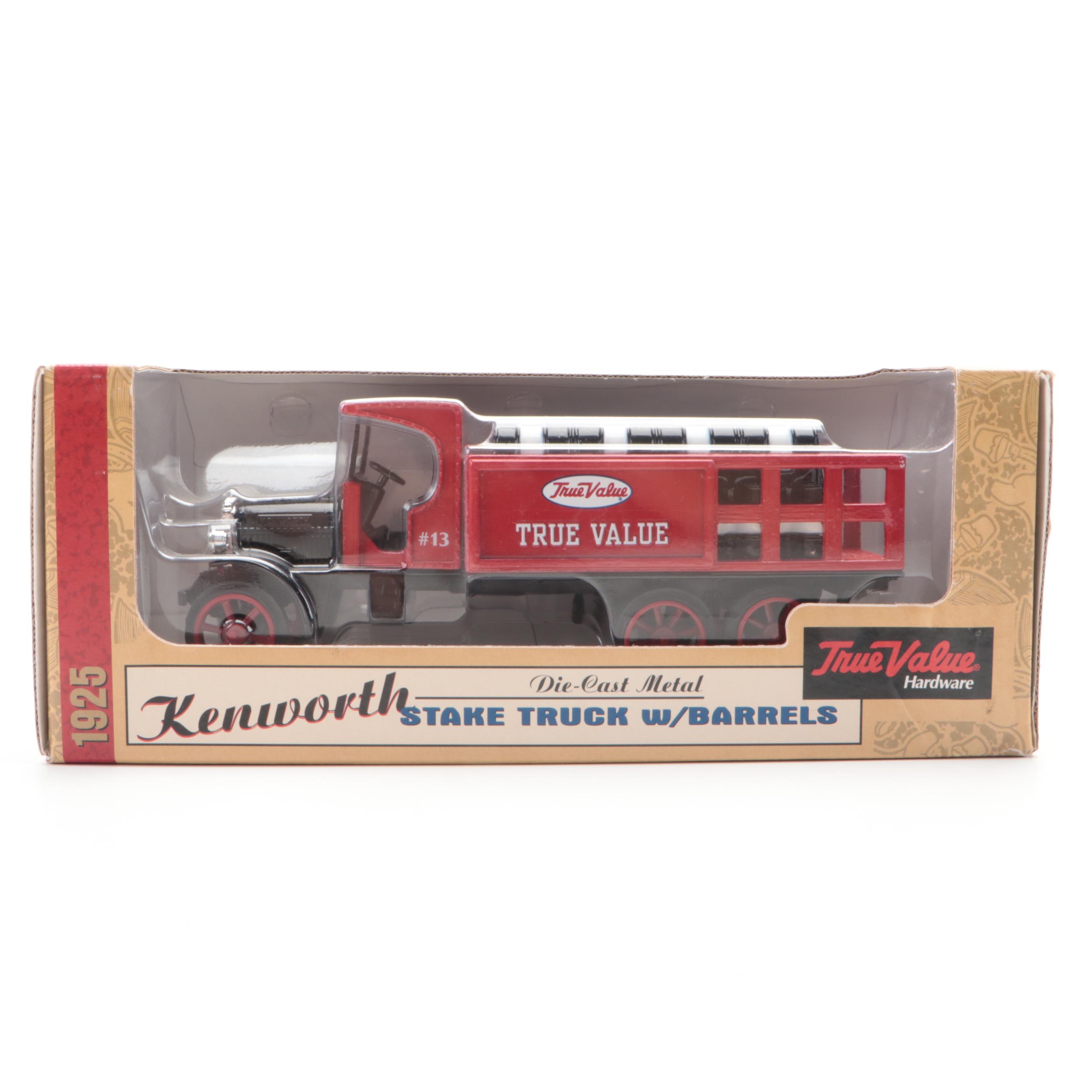 Texaco 1931 Stearman Biplane Diecast Bank with Other Diecast Cars and Banks