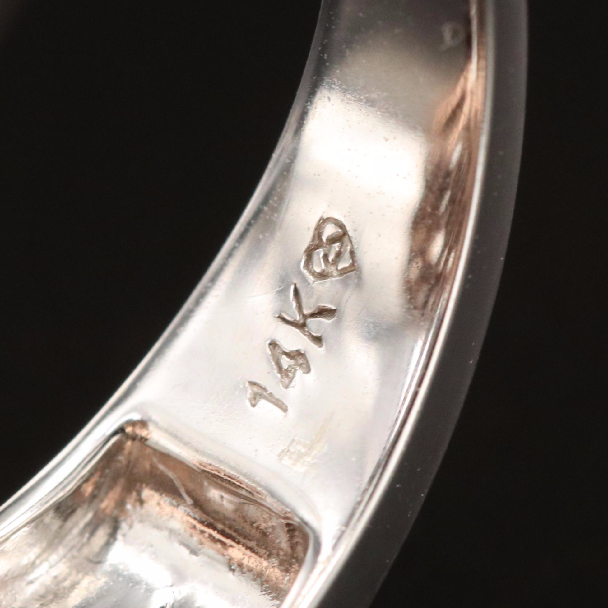 14K 2.10 CTW Diamond Halo Ring