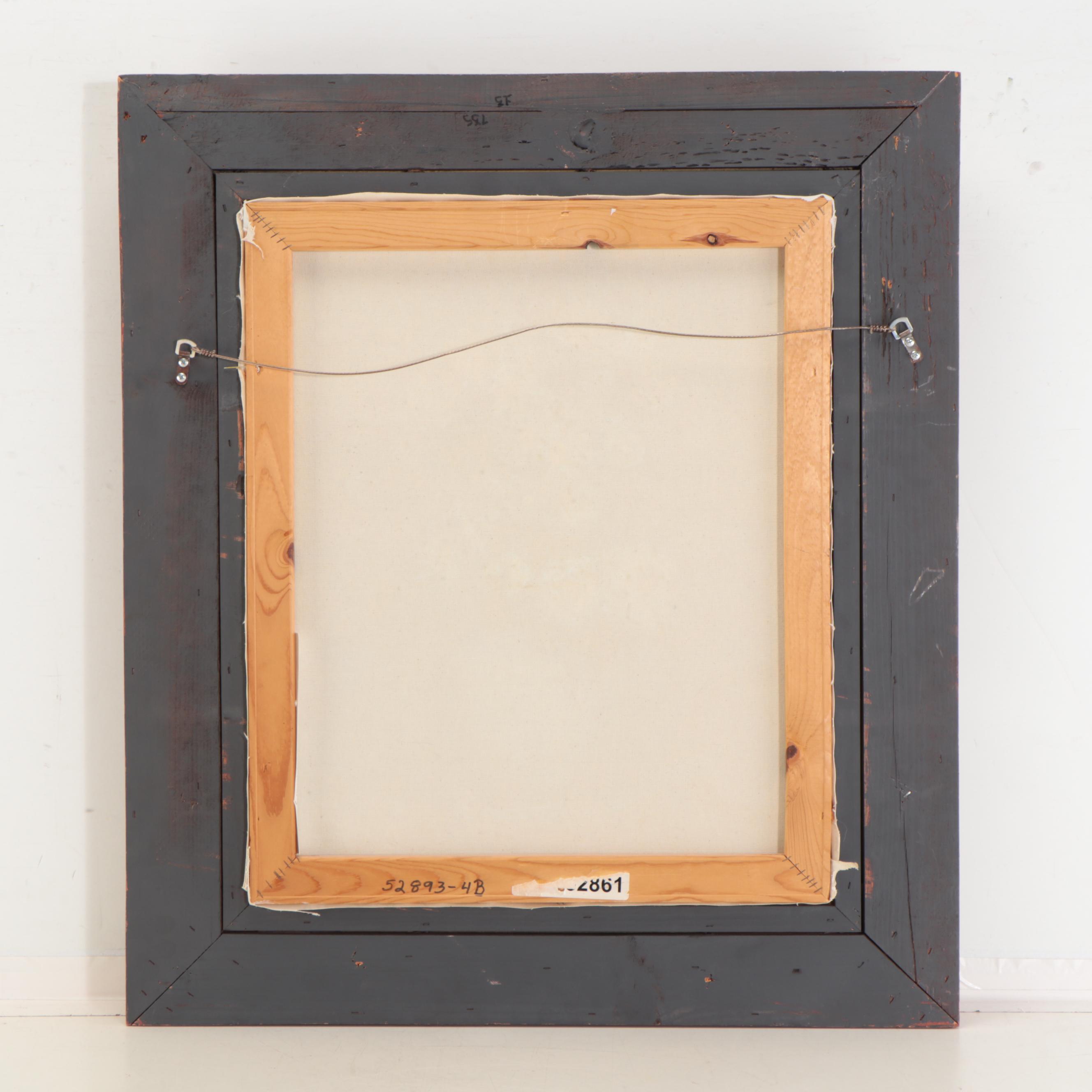 Vargas Floral Still Life Oil Painting, 21st Century