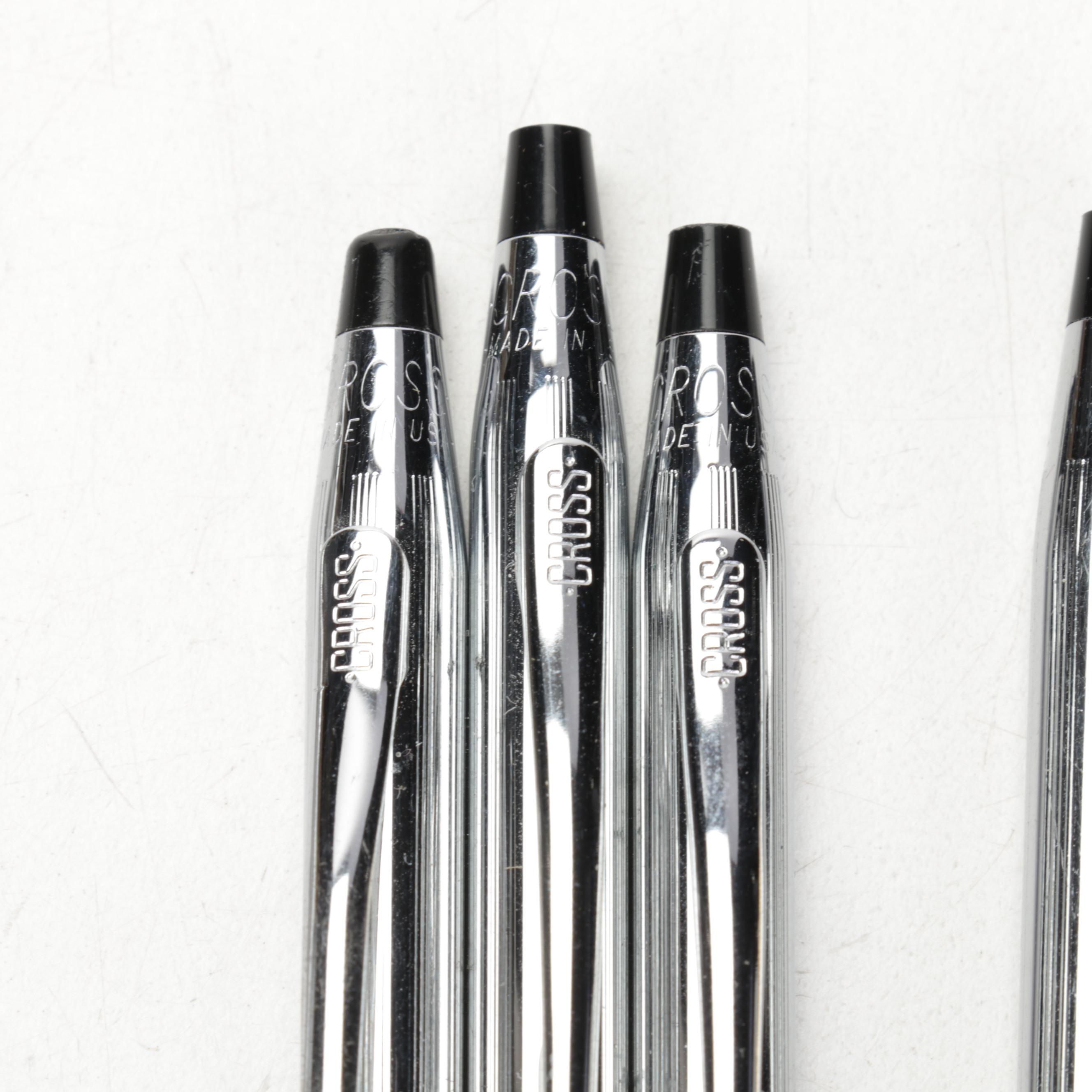 Sheaffer Fountain Pen with Holder and Other Writing Instruments