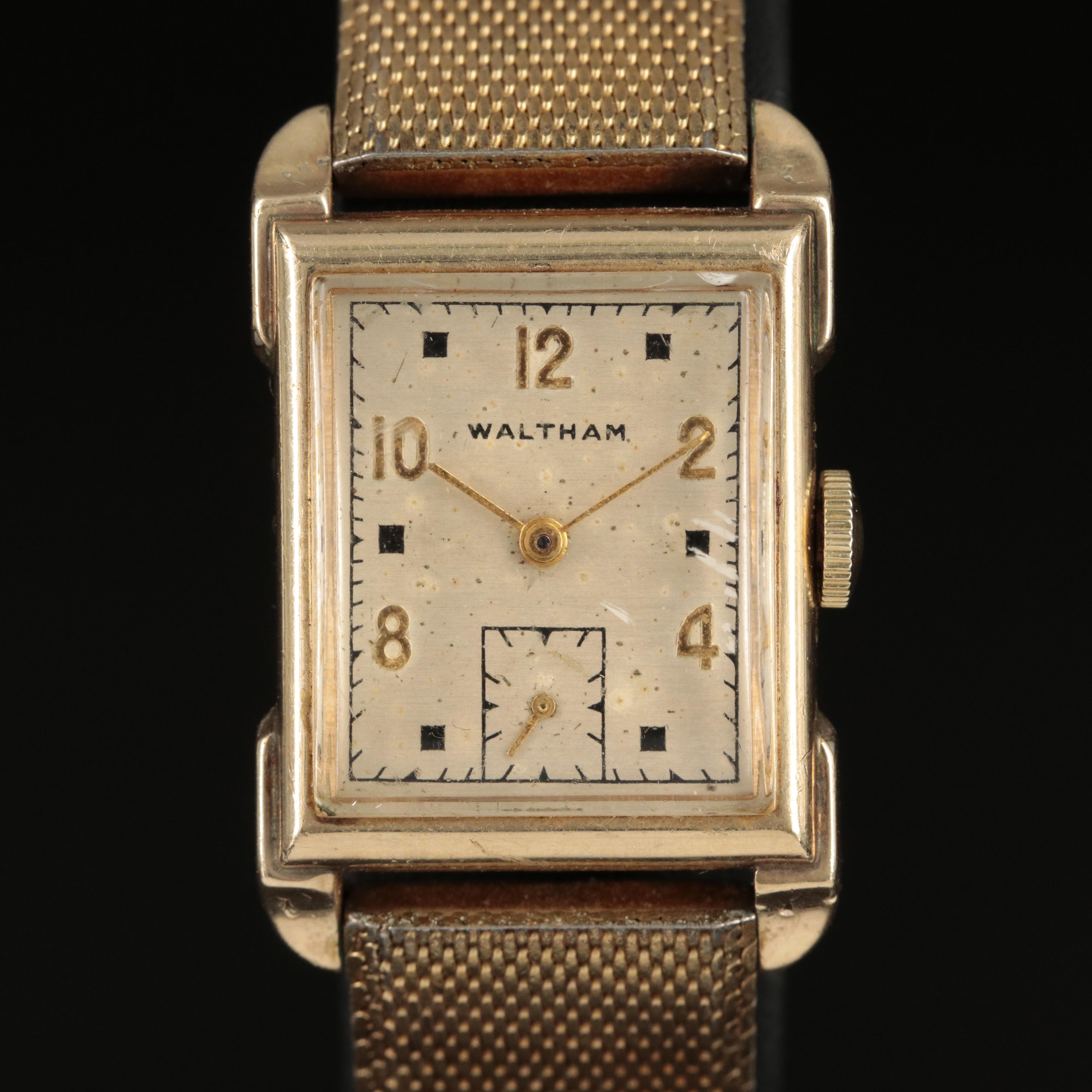 Vintage Waltham Gold-Filled Watch