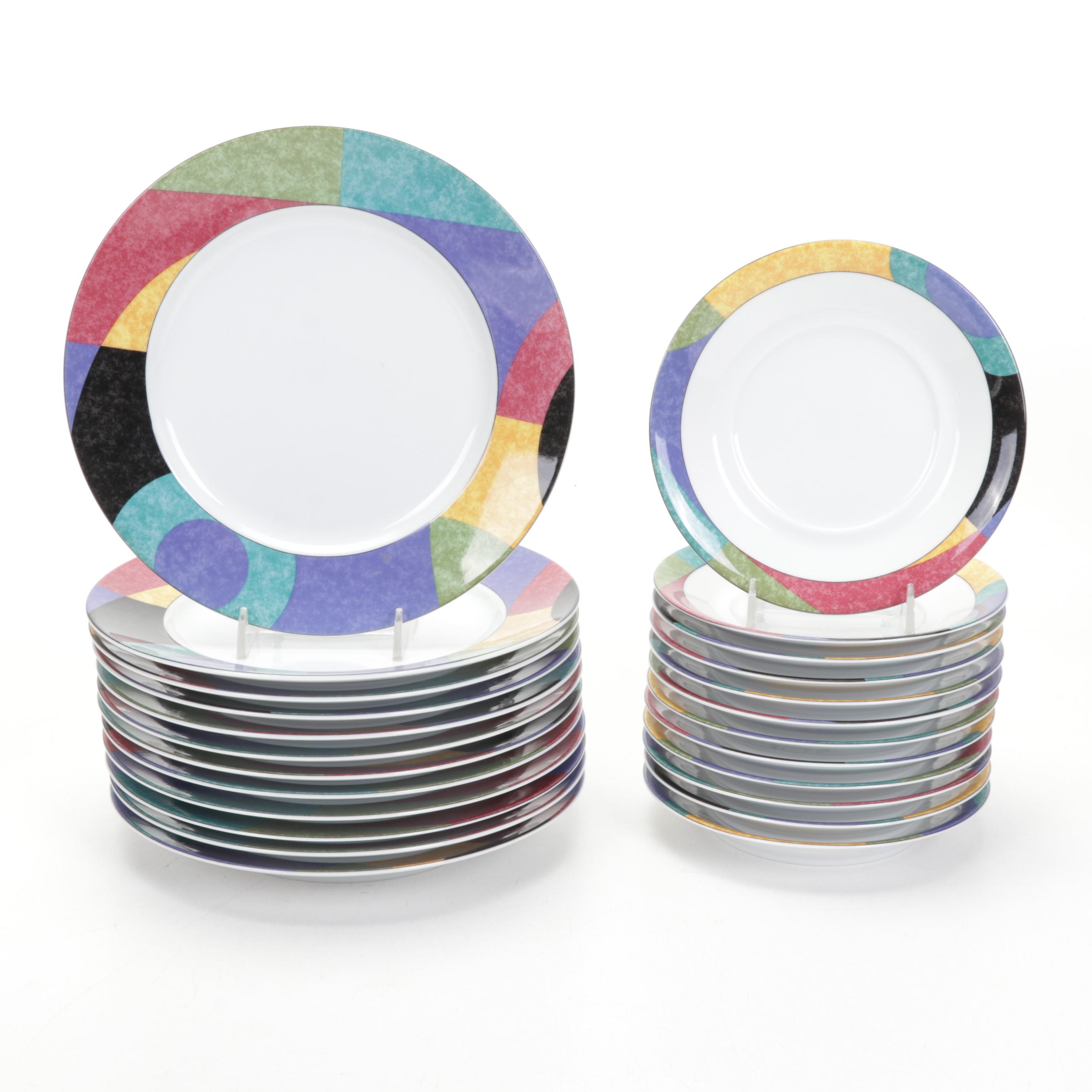 Mikasa "Currents" Dinnerware and Other Candlesticks