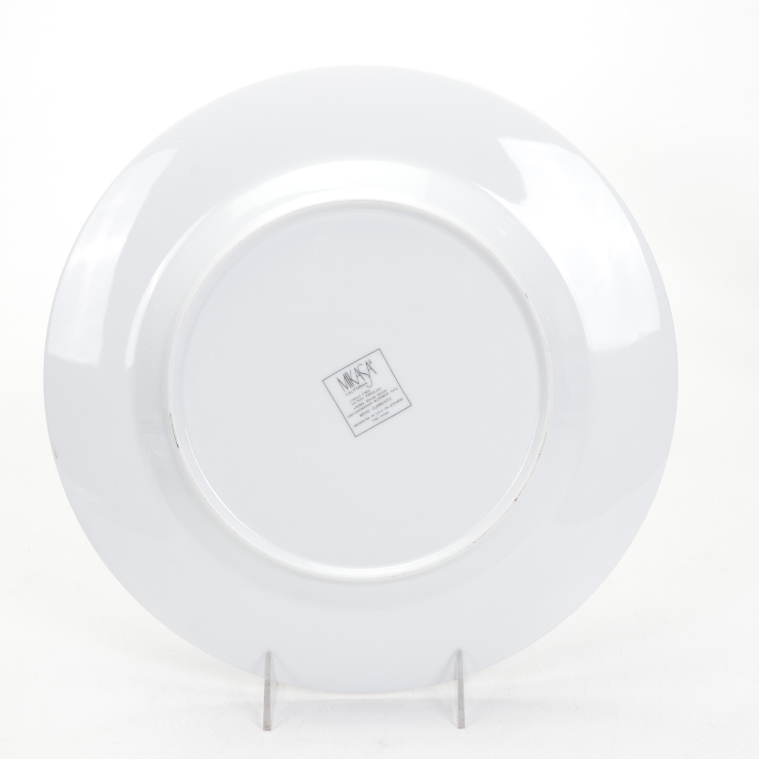 Mikasa "Currents" Dinnerware and Other Candlesticks