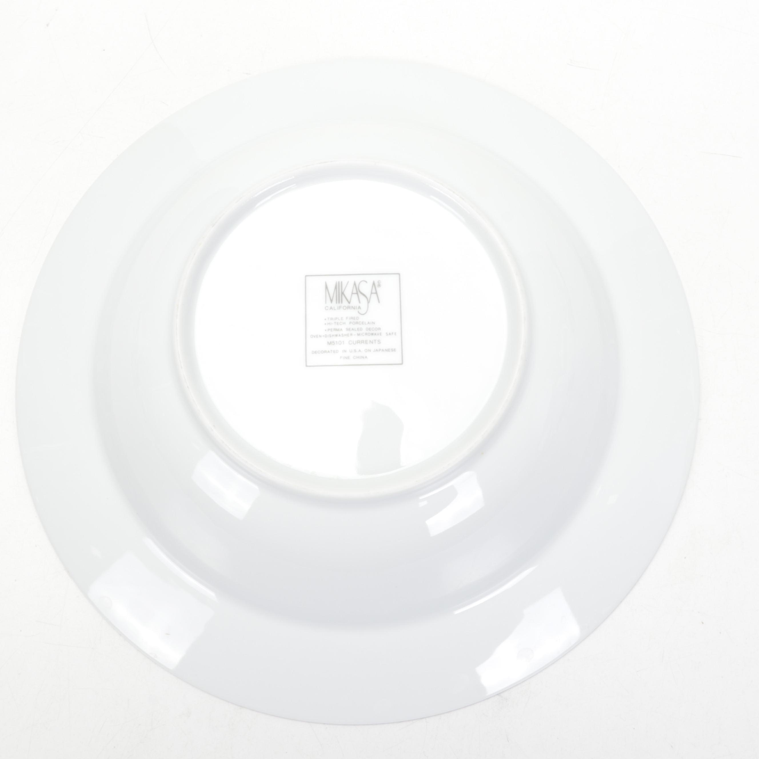 Mikasa "Currents" Dinnerware and Other Candlesticks