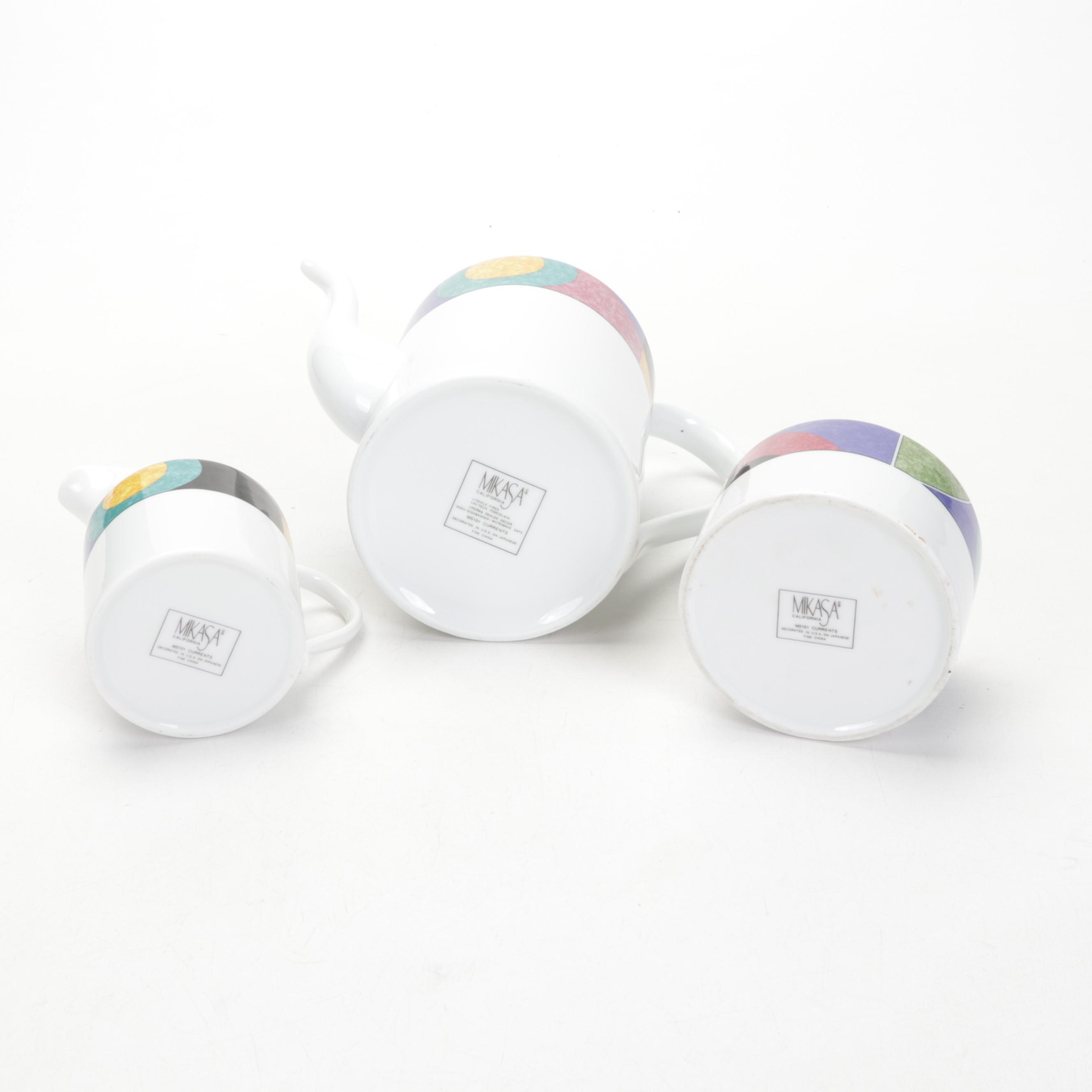 Mikasa "Currents" Dinnerware and Other Candlesticks