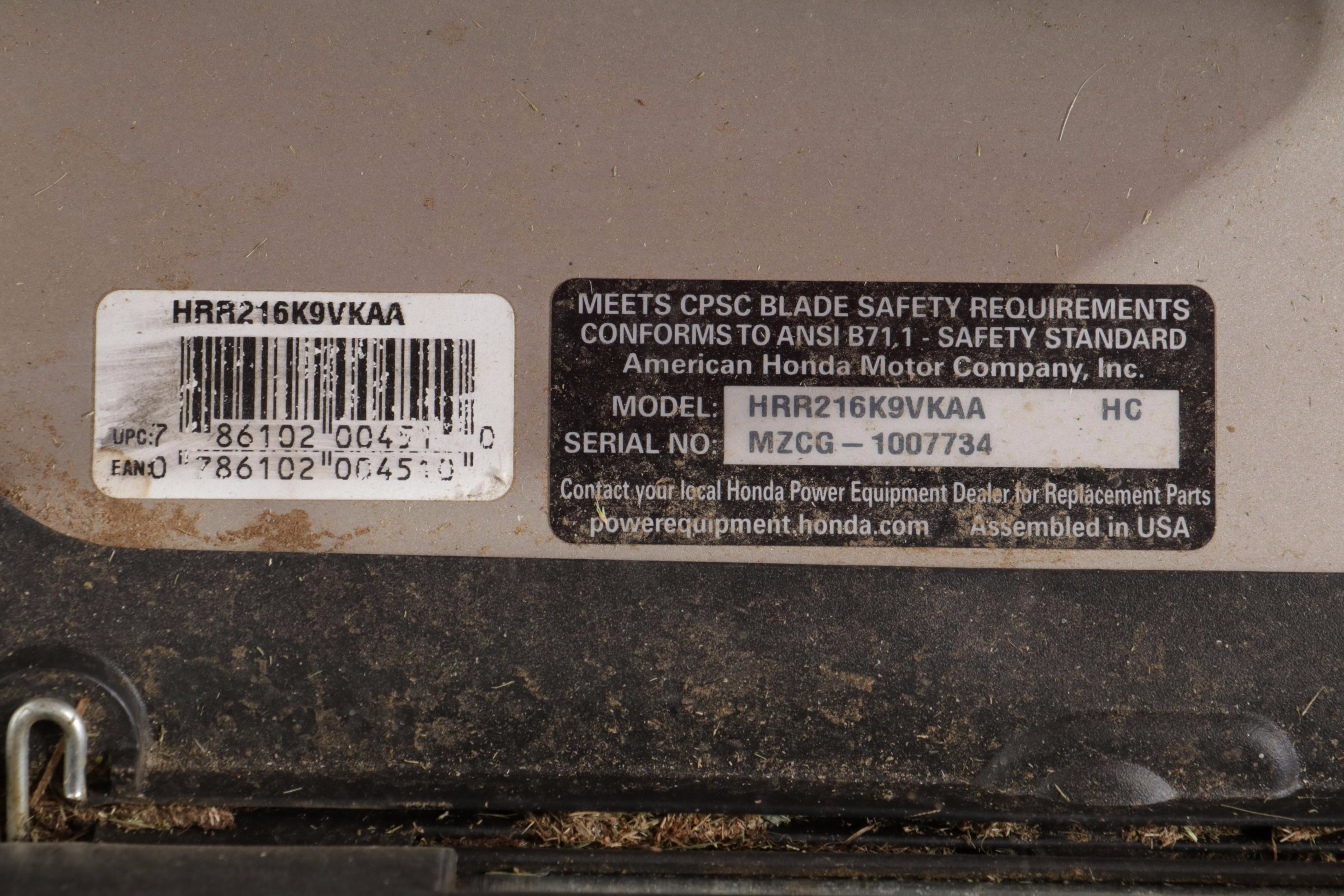 Honda Smart Drive Easy Start Auto Choke System Twin Blade 3-in-1 Push Lawn Mower