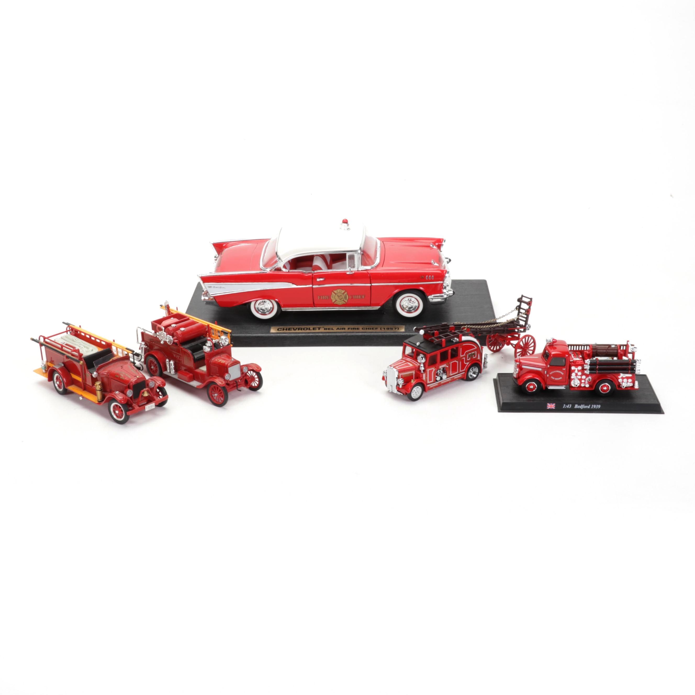 Matchbox and Other Diecast Emergency Vehicle Models