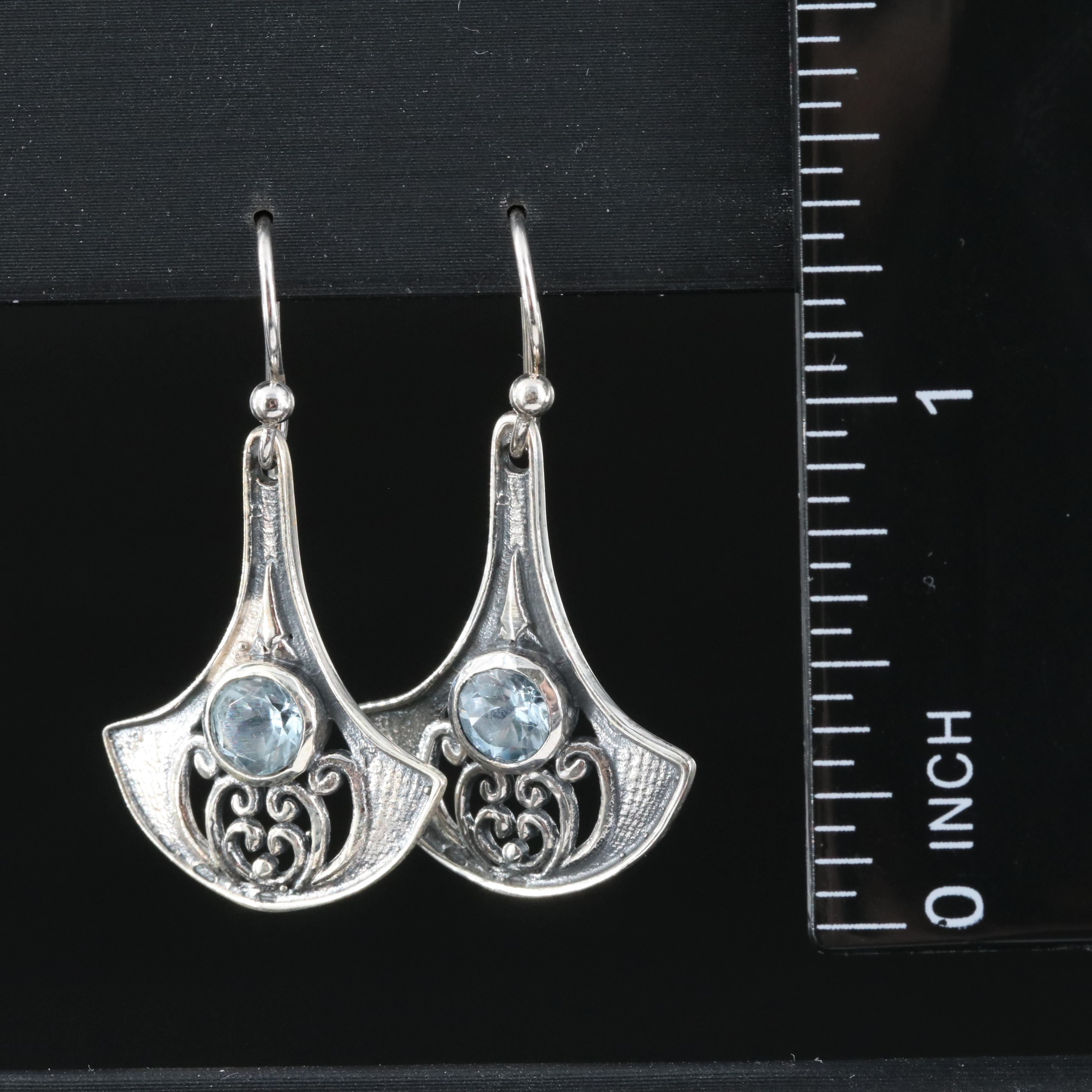 Sterling Silver Earring Collection Including Gemstones