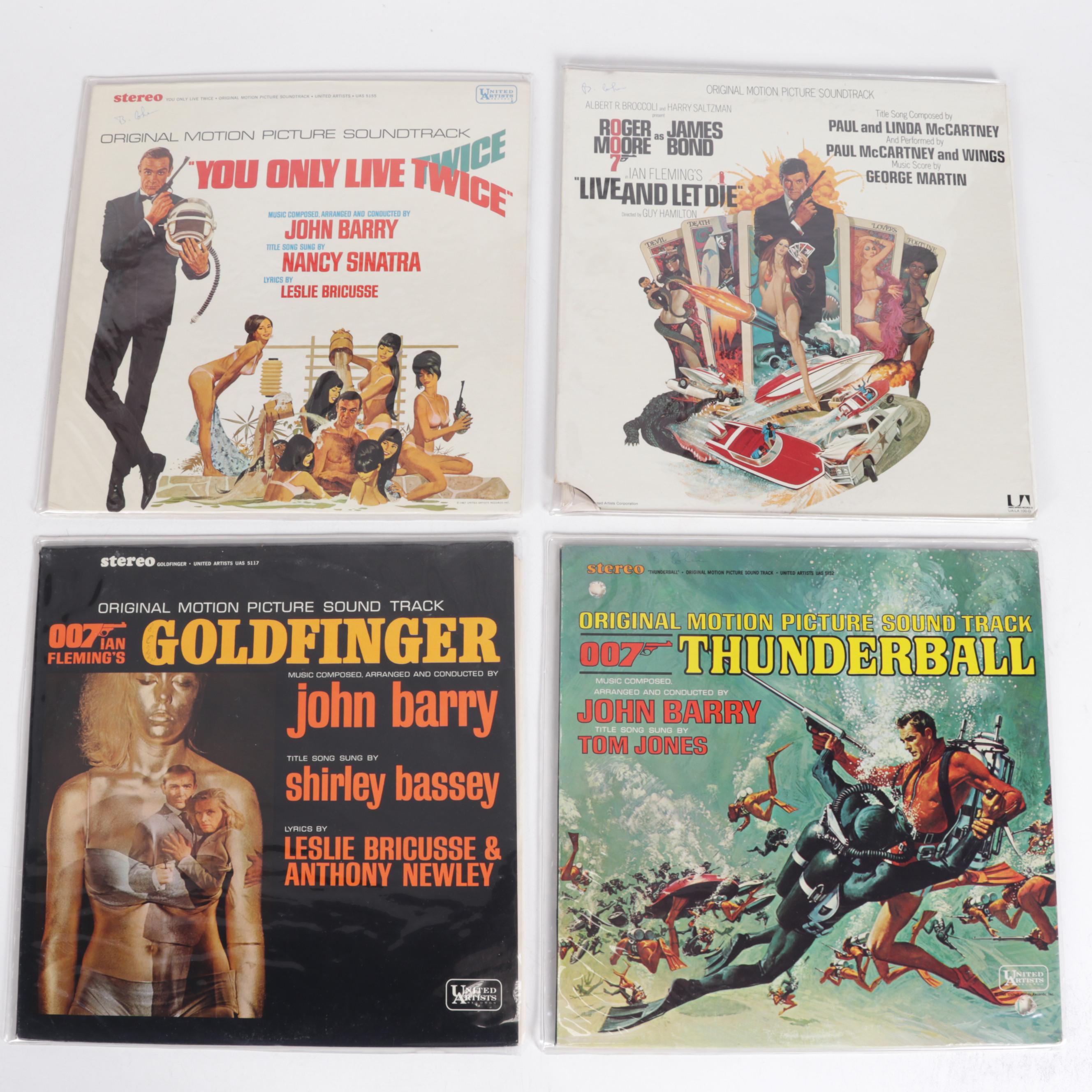 James Bond 007 Movies, Soundtracks and Other Memorabilia Collection