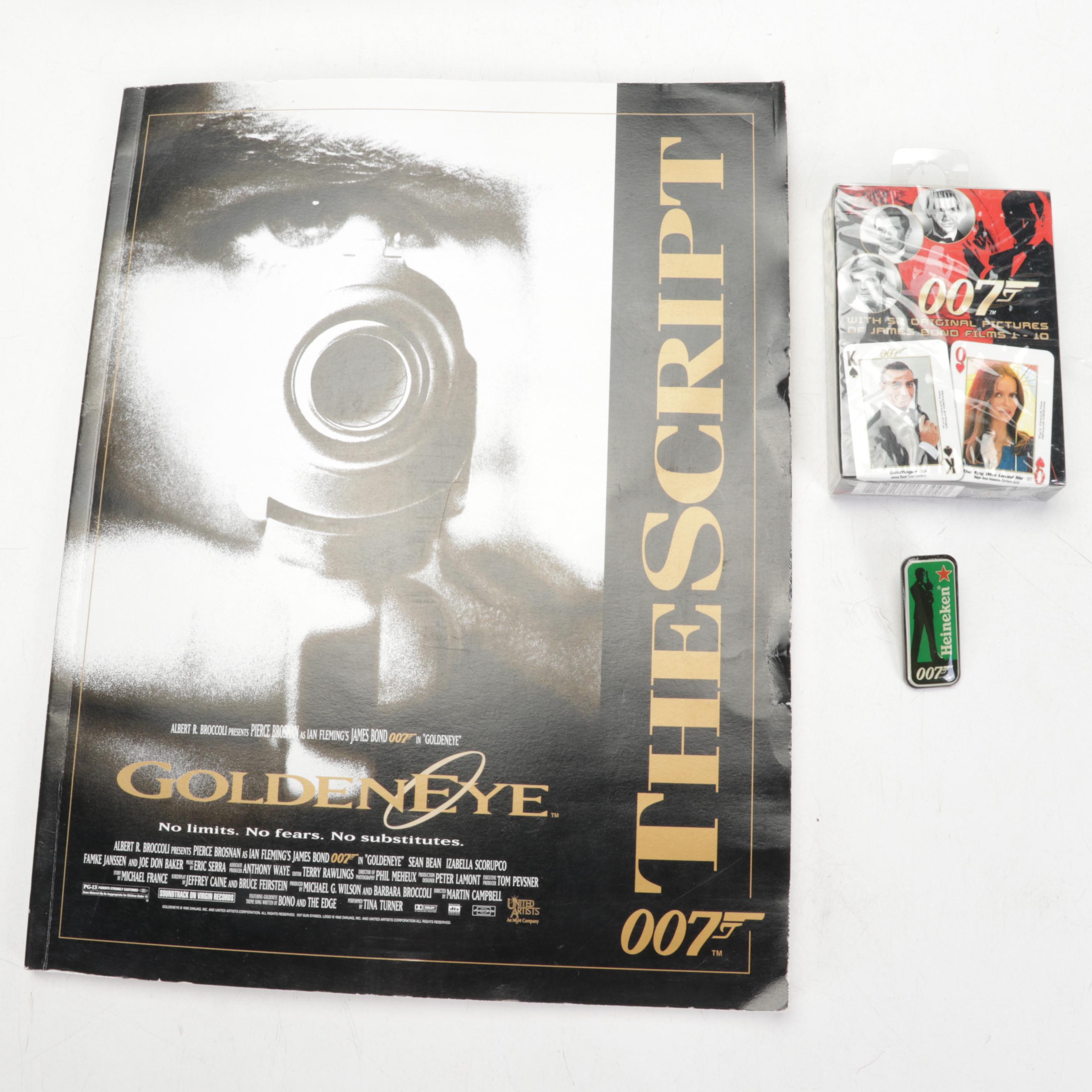 James Bond 007 Movies, Soundtracks and Other Memorabilia Collection