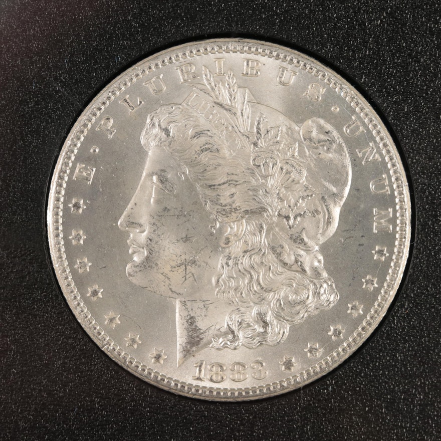 Boxed GSA 1883-CC Morgan Silver Dollar