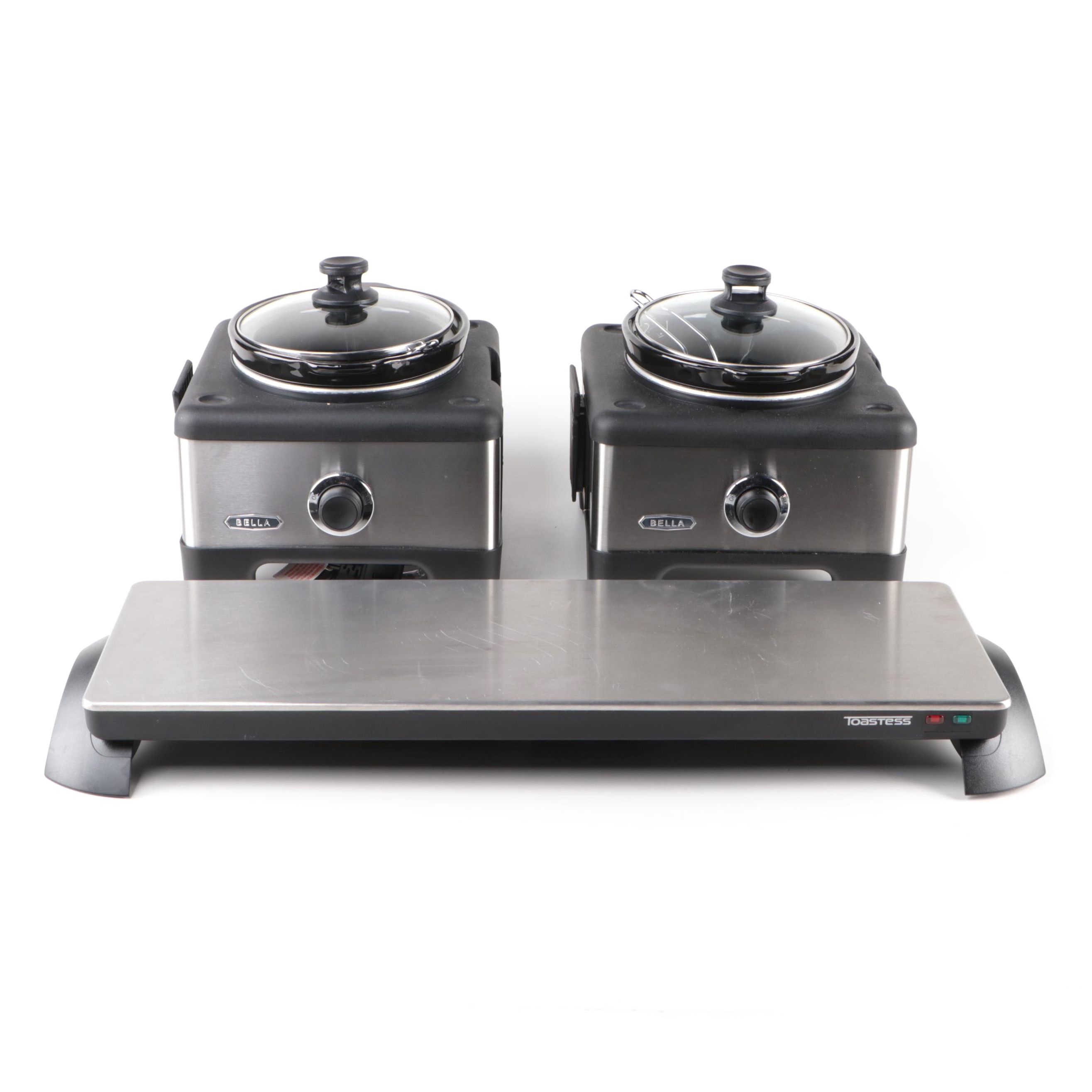 Bella Food Warmers with Toastess Warming Tray