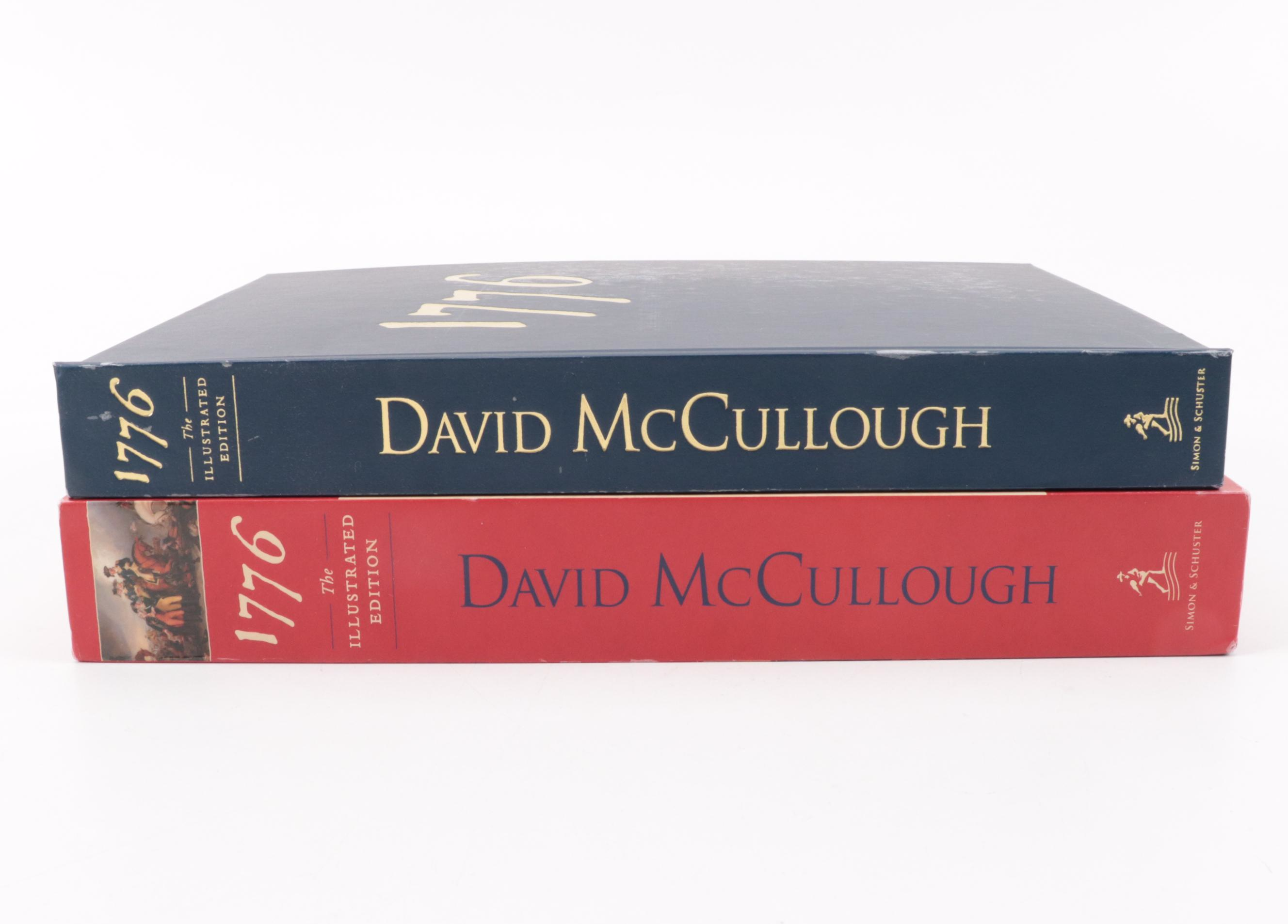 First Illustrated Edition "1776" by David McCullough, 2007