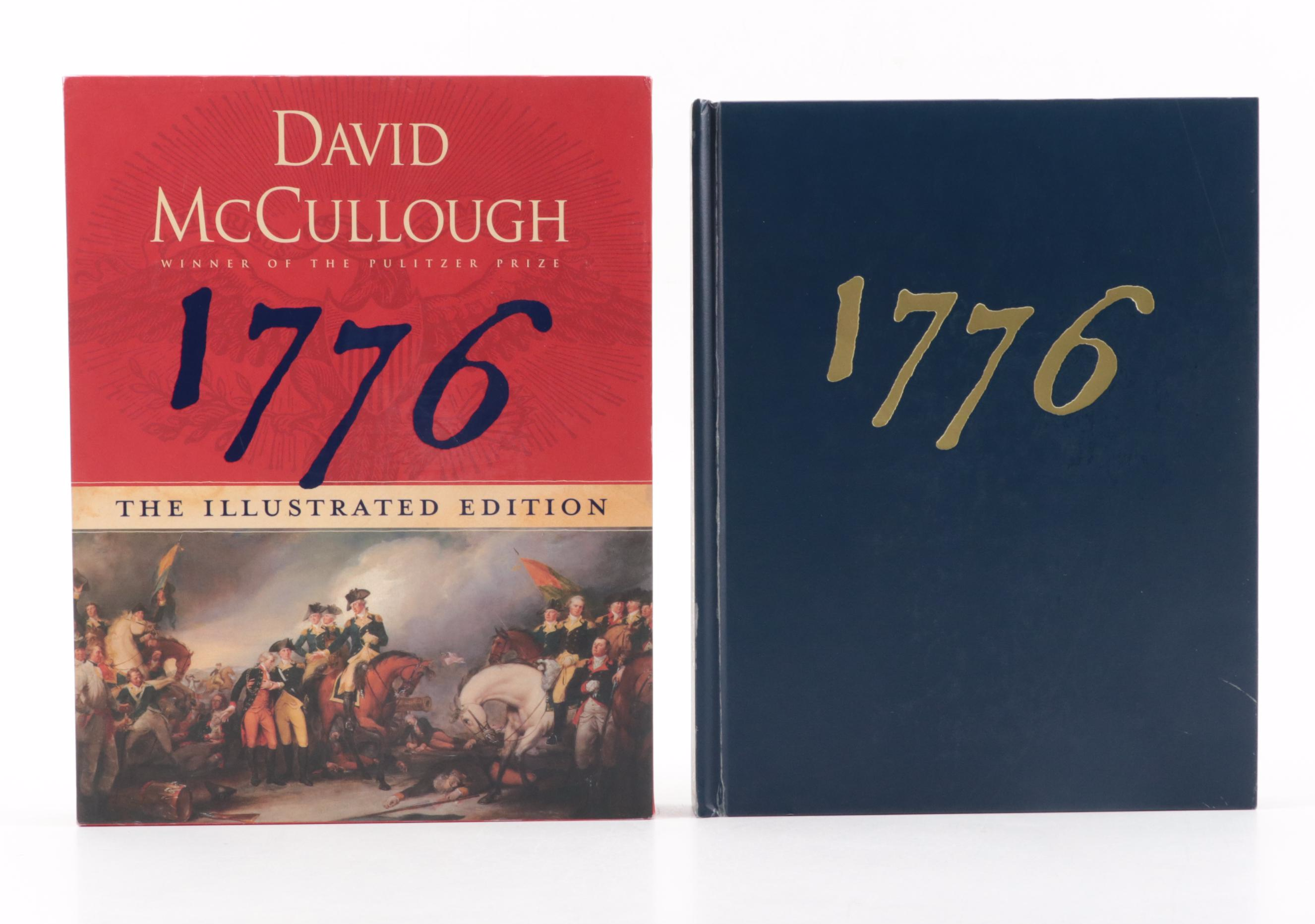 First Illustrated Edition "1776" by David McCullough, 2007