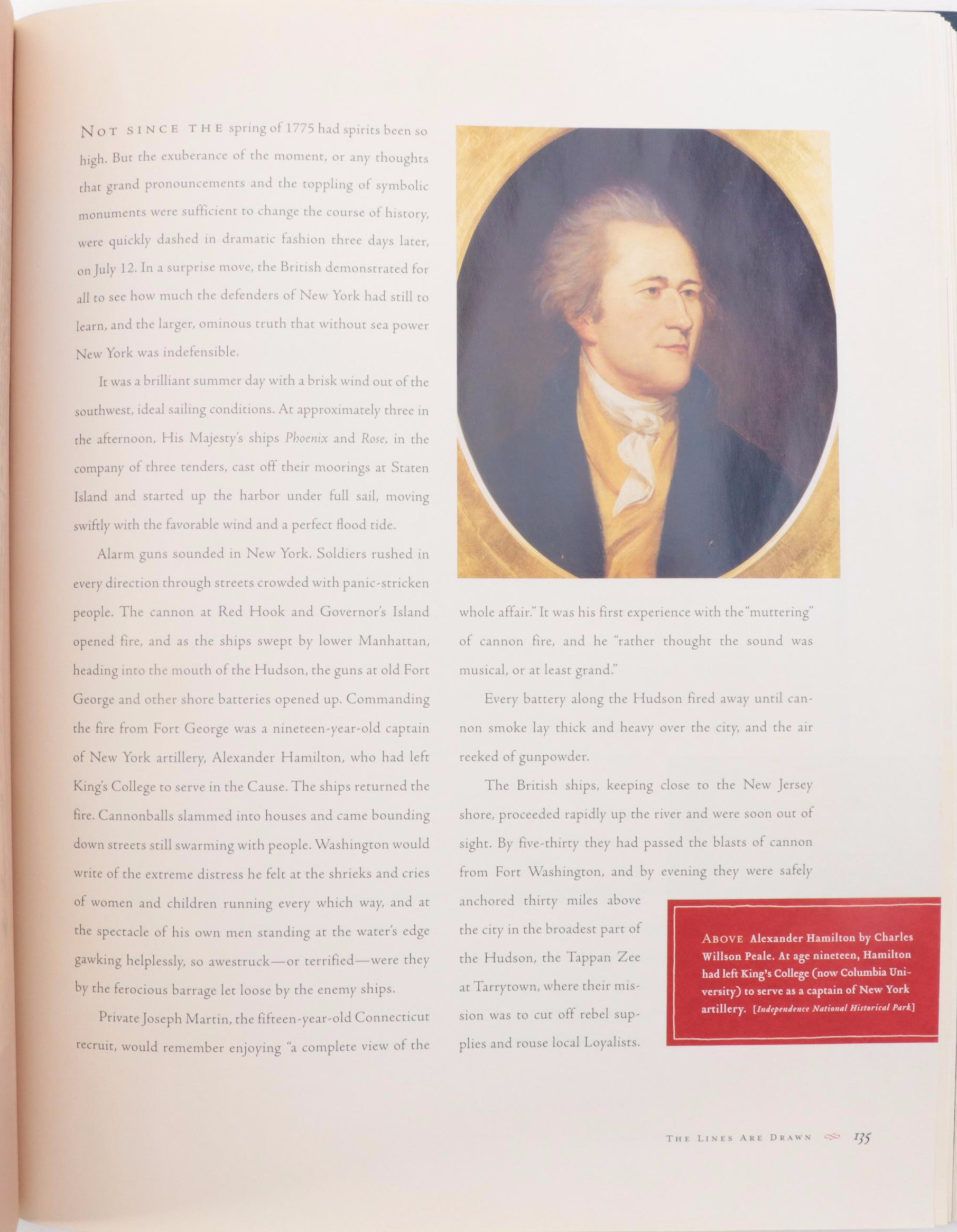 First Illustrated Edition "1776" by David McCullough, 2007