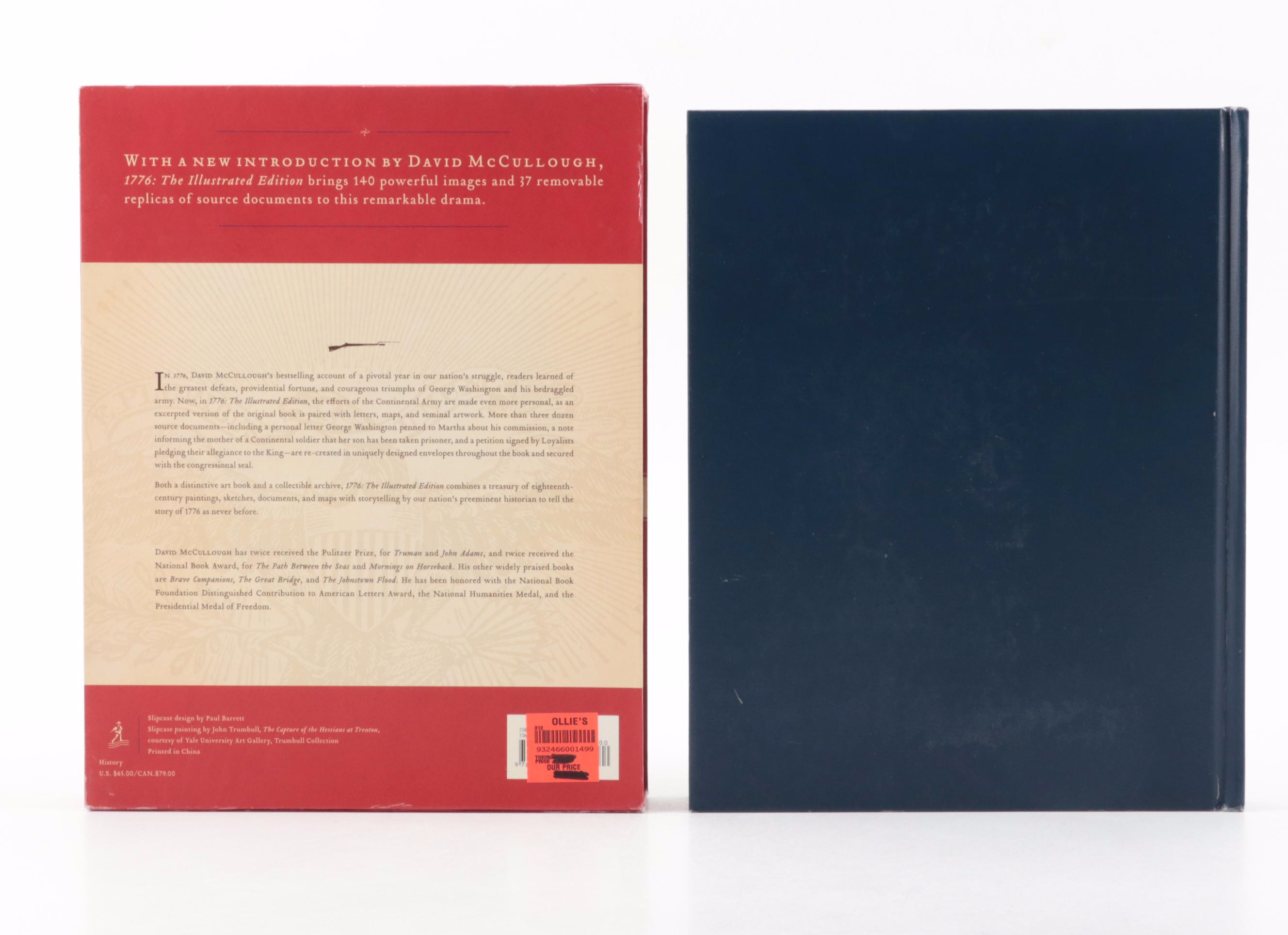 First Illustrated Edition "1776" by David McCullough, 2007