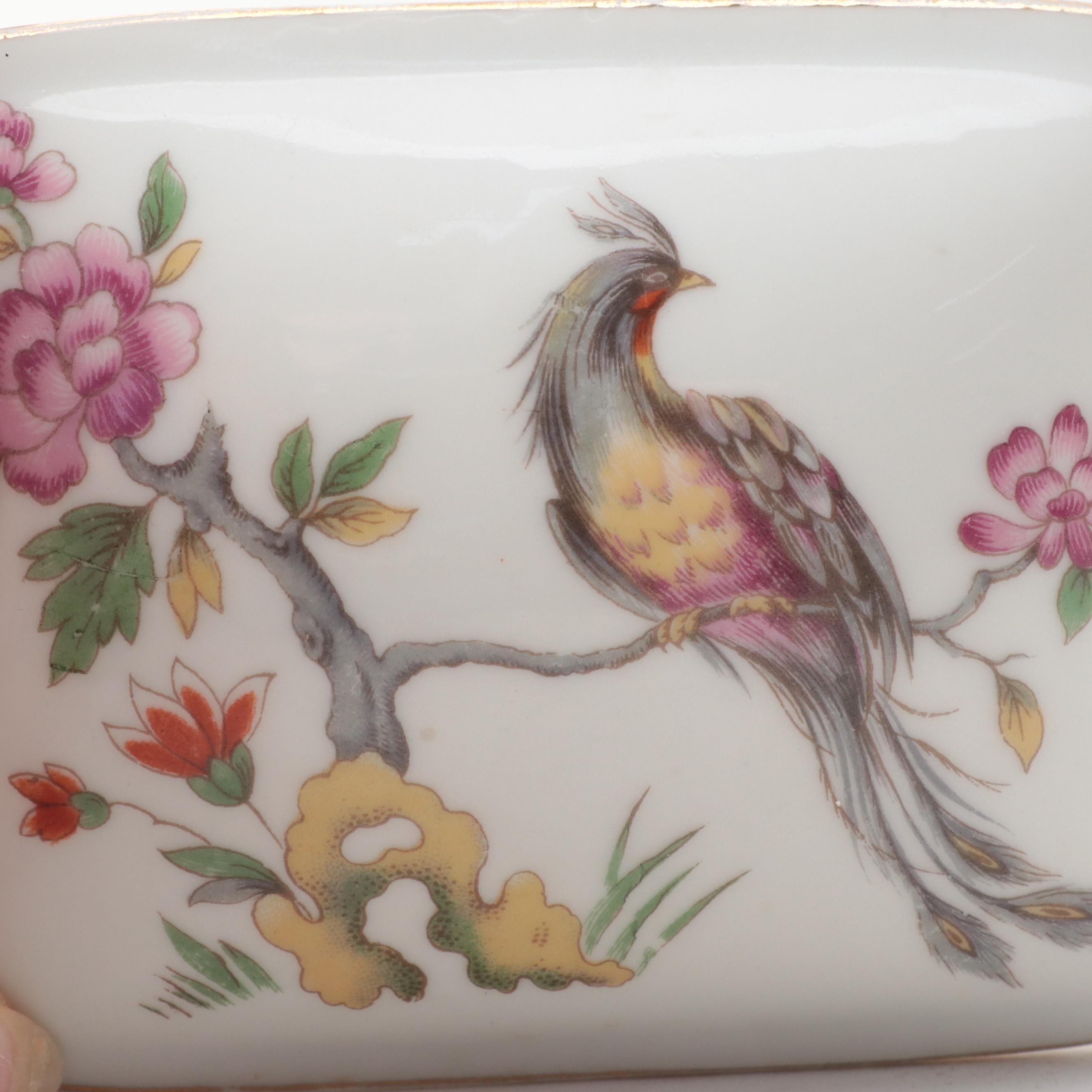 Haviland Limoges Porcelain Pitcher and Bell with Other Trinket Boxes