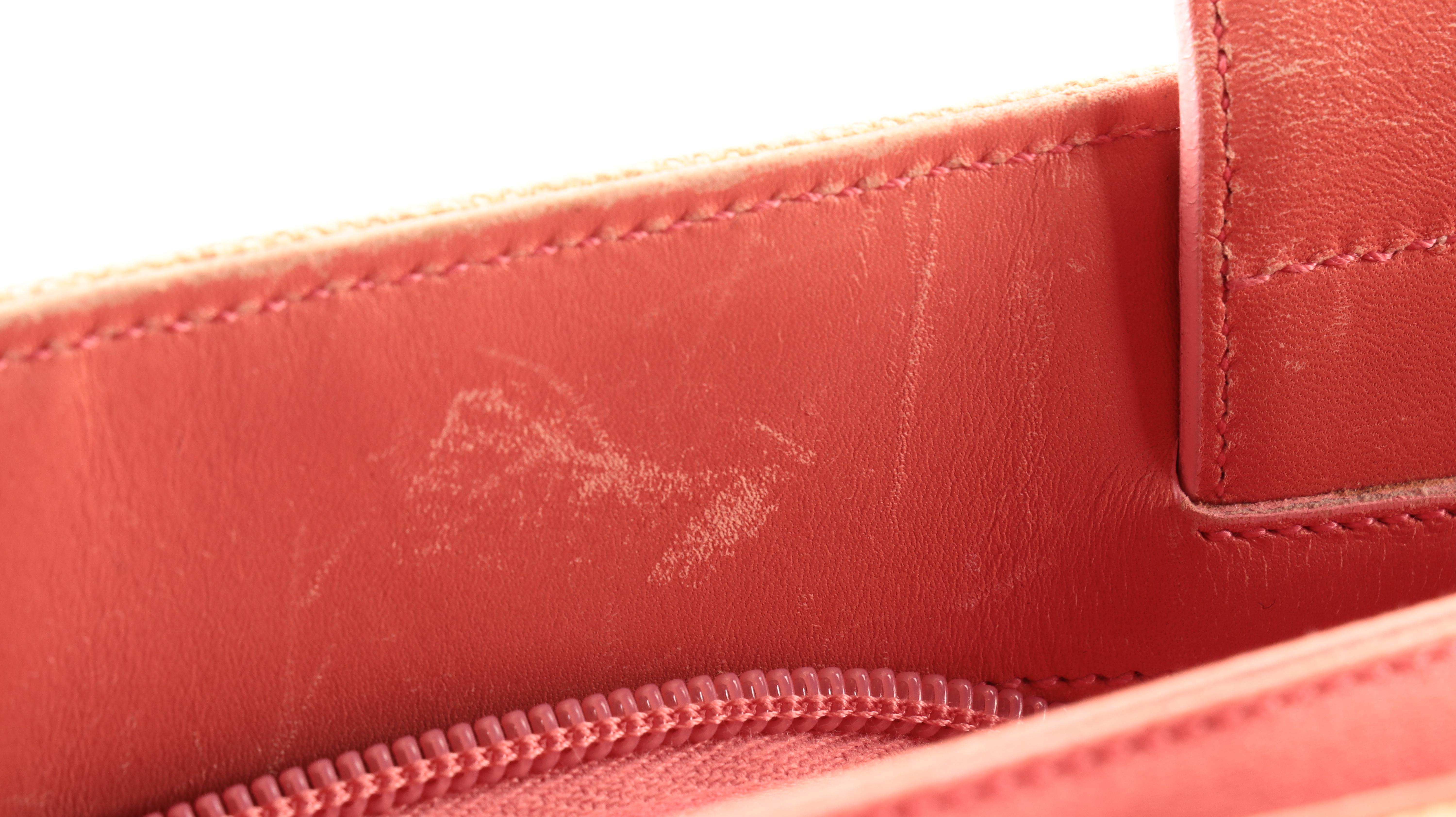 Prada Tote Bag in Linen and Embossed Leather