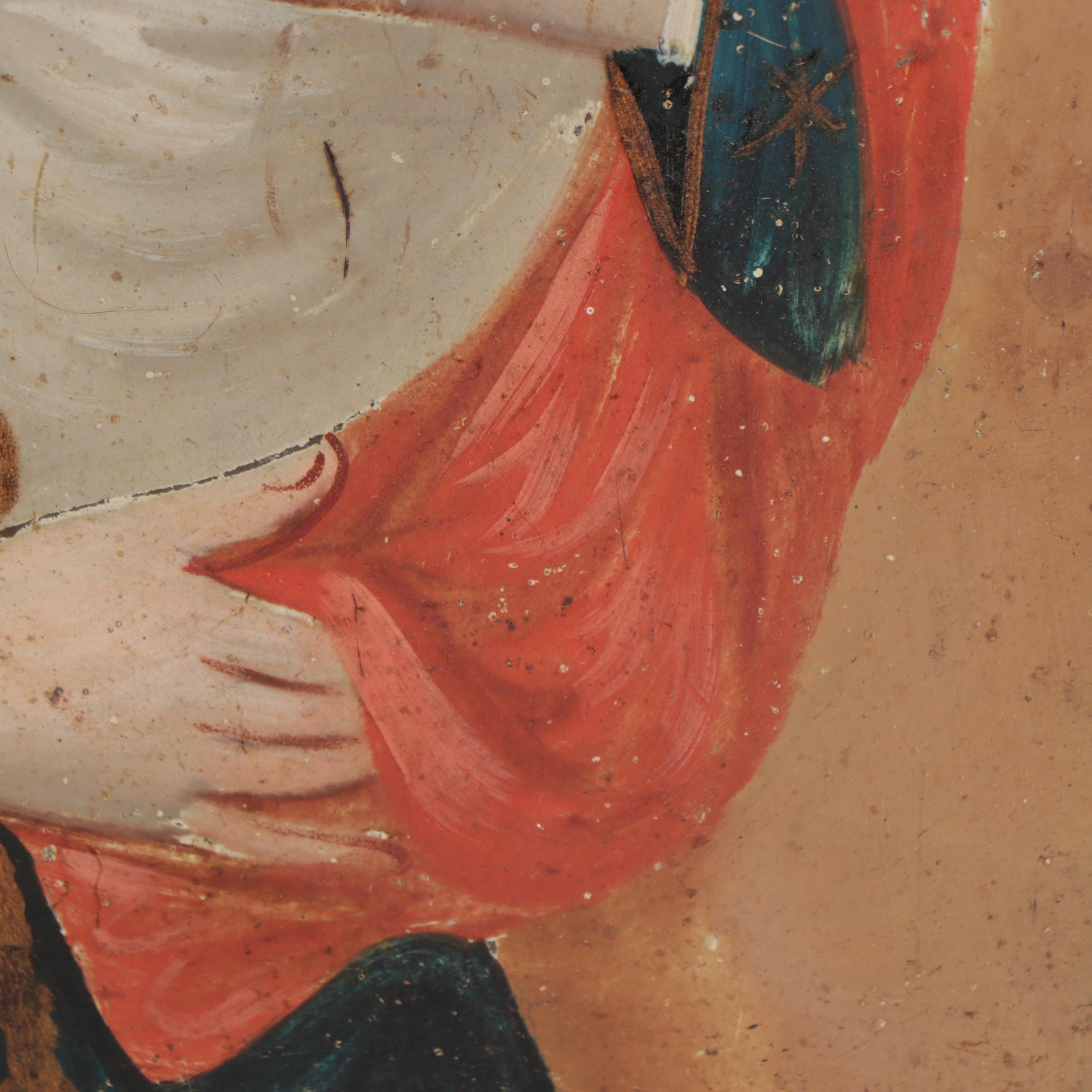 Mexican Retablo Painting of Saint Anthony of Padua