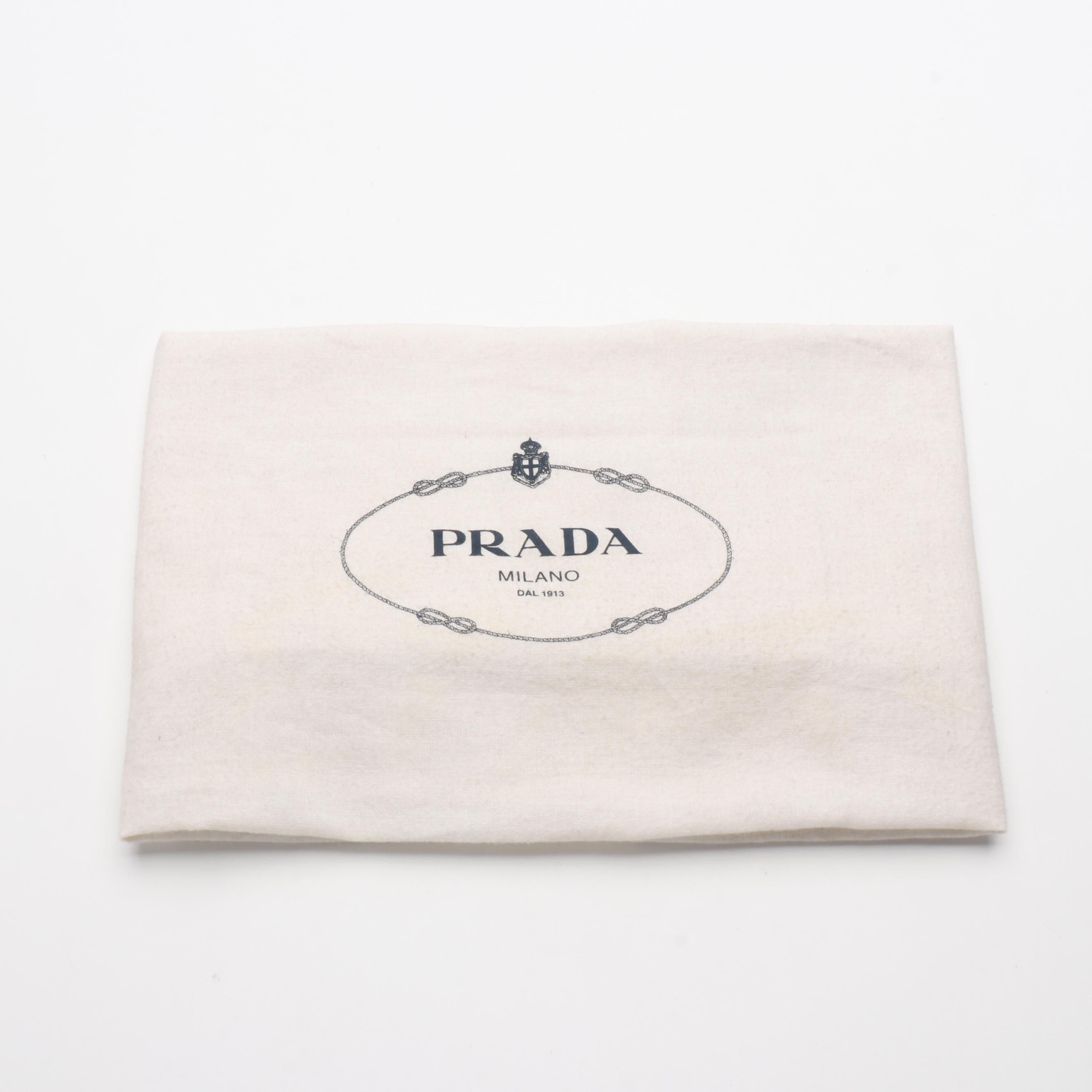 Prada Brown Leather Satchel