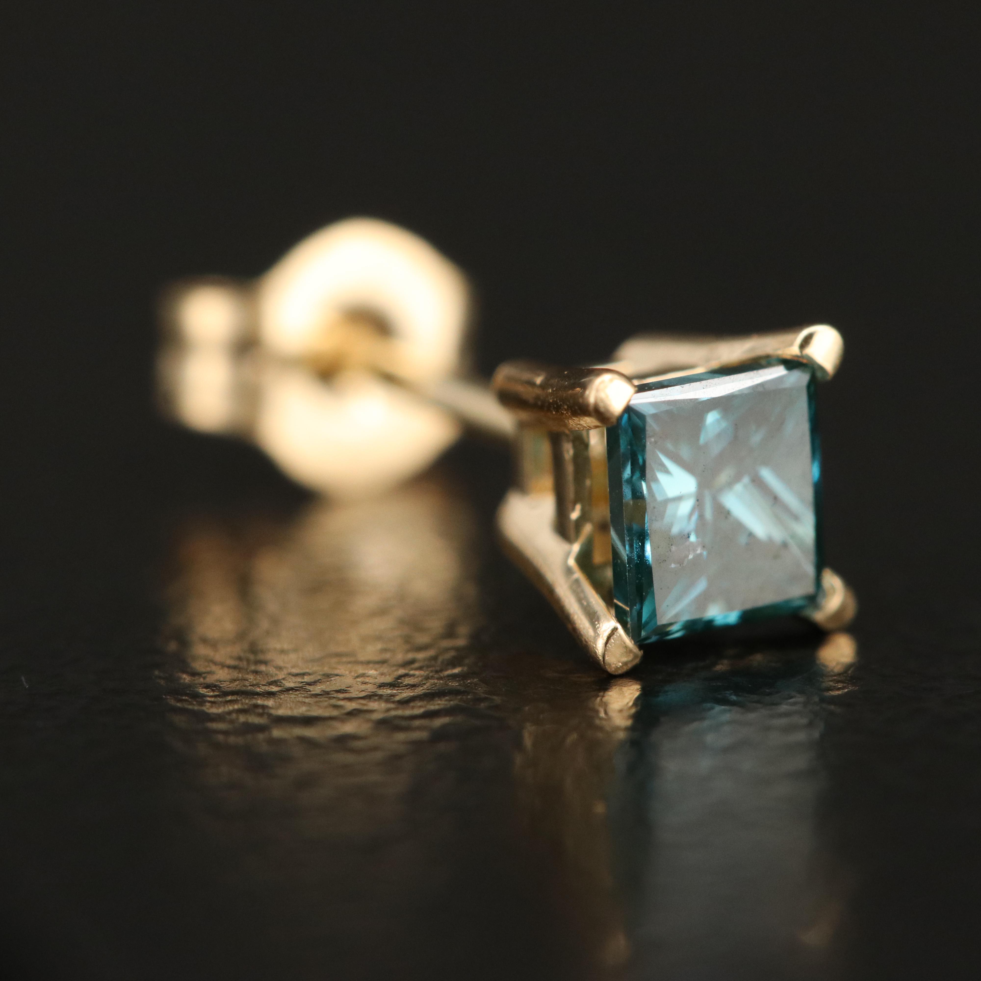 14K 0.78 CTW Diamond Stud Earrings