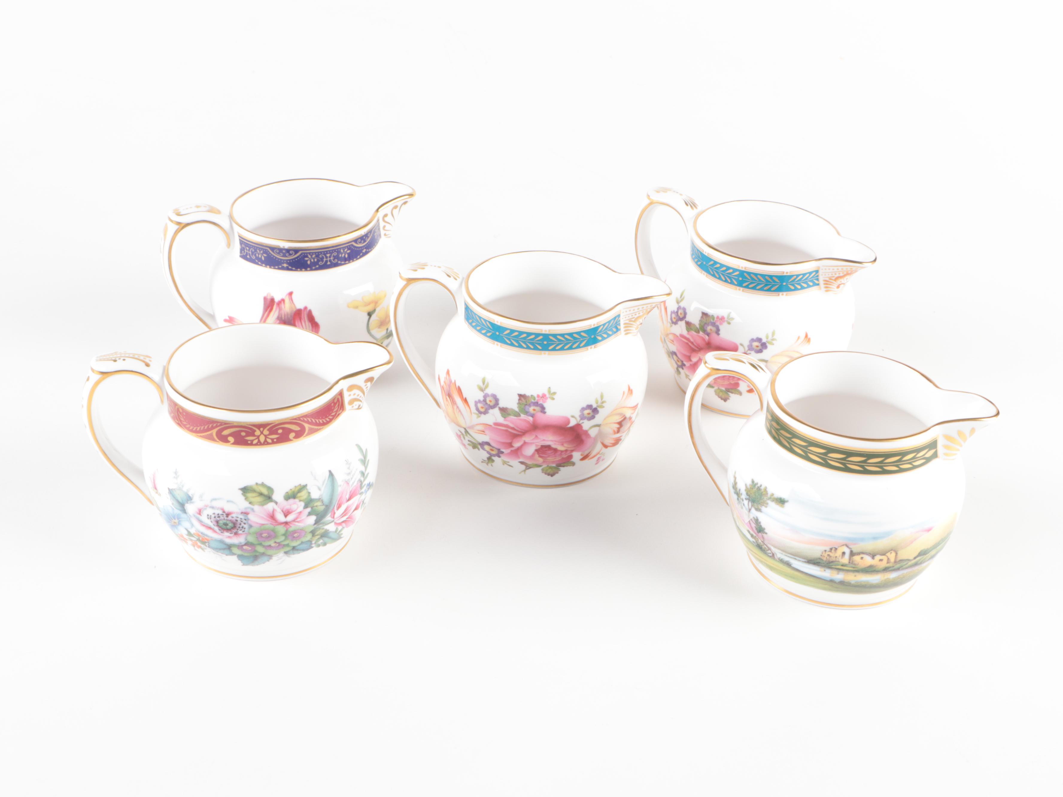 Spode "Stafford Flowers" Bone China Bakeware and Cabinet Collection Tableware