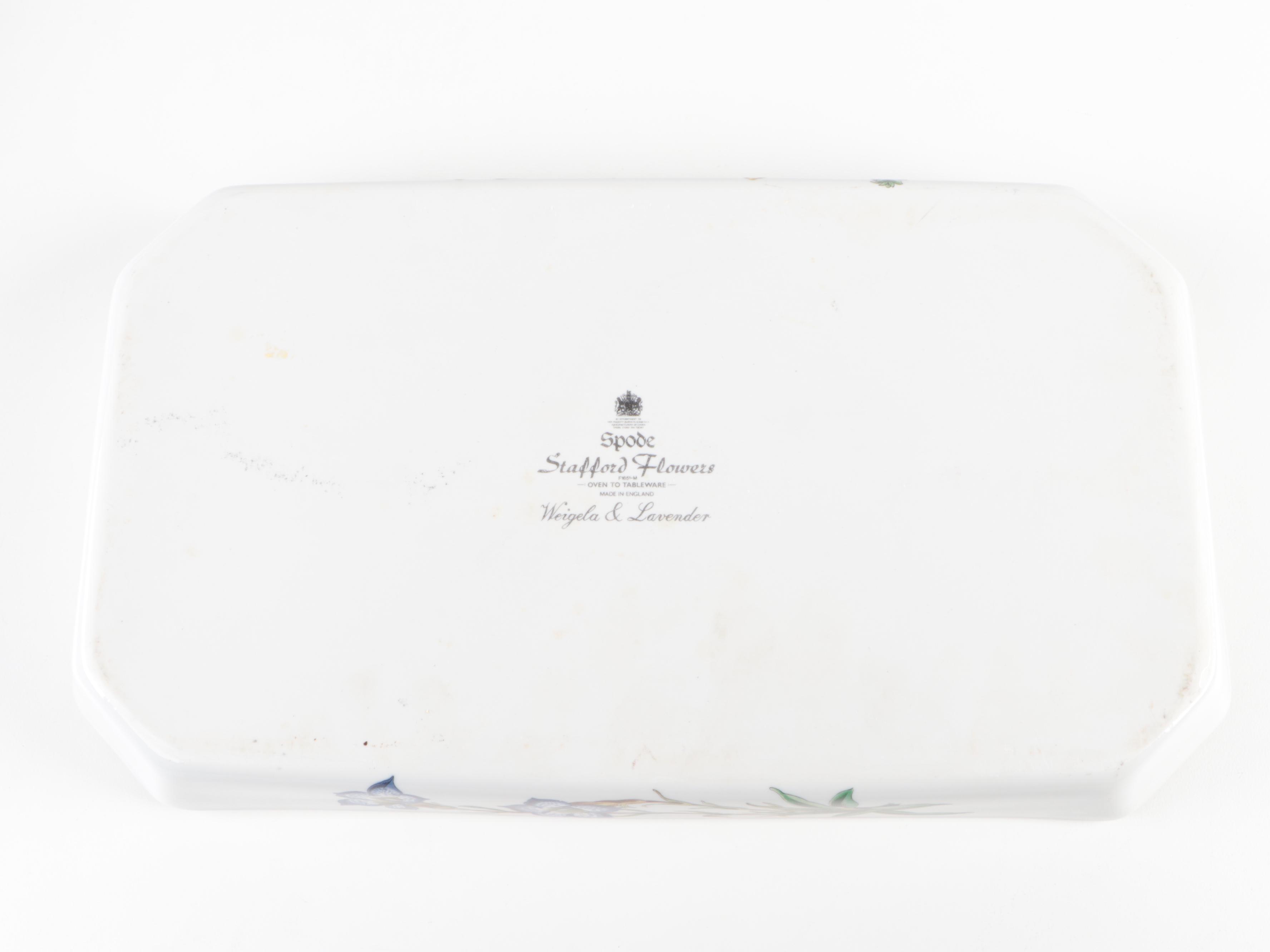 Spode "Stafford Flowers" Bone China Bakeware and Cabinet Collection Tableware