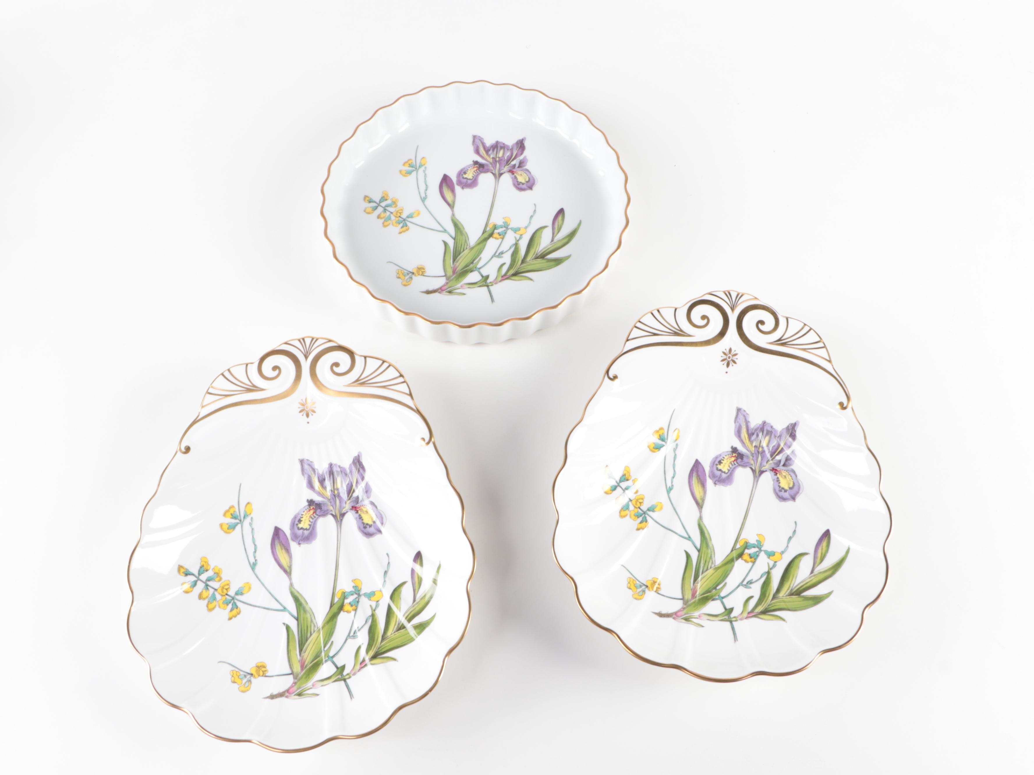 Spode "Stafford Flowers" Bone China Bakeware and Cabinet Collection Tableware